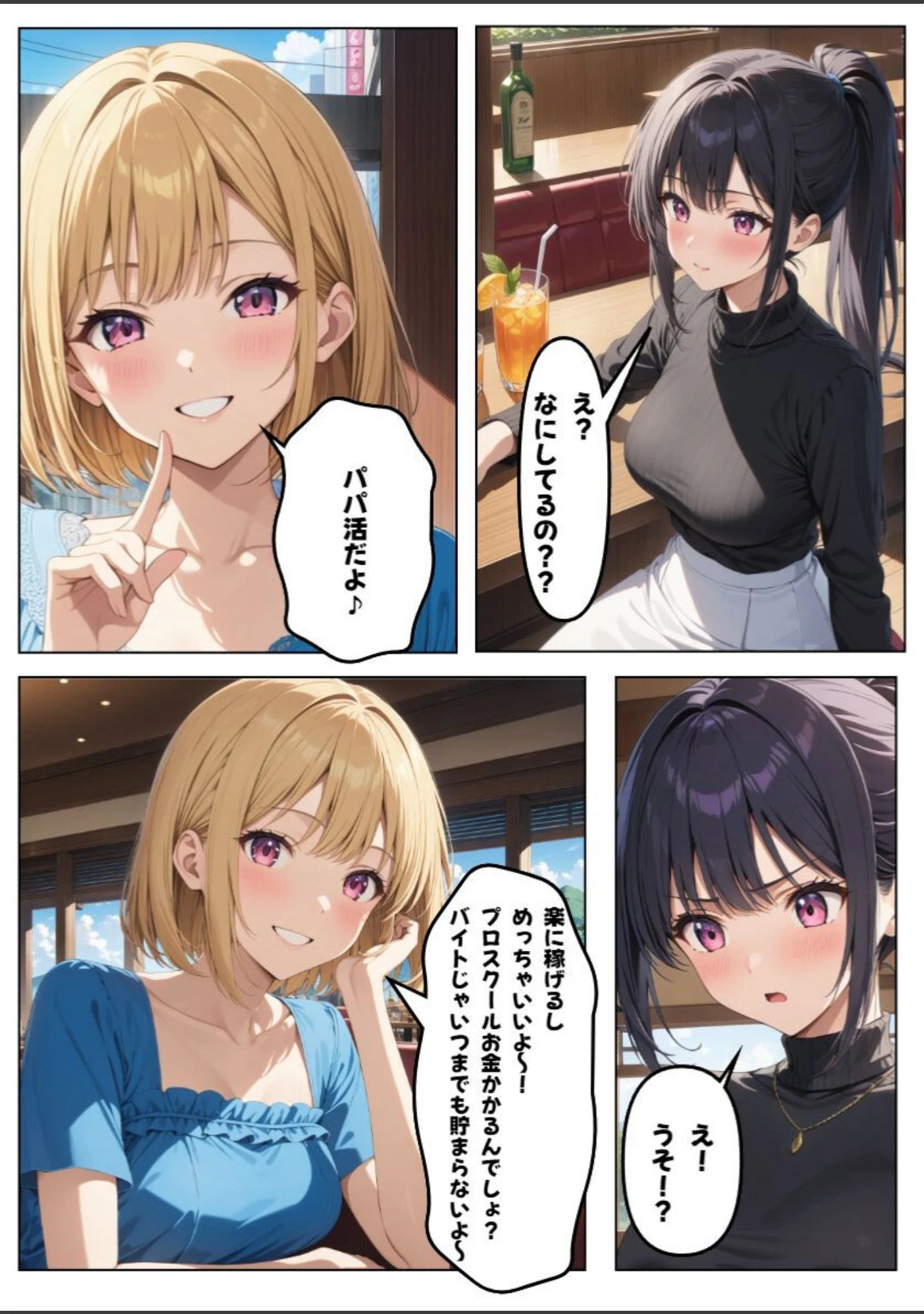 「大切な彼氏がいるのに…〜女子大生NTR〜【白抜き修正版】」（憧れ委員会） 試し読み 8ページ目