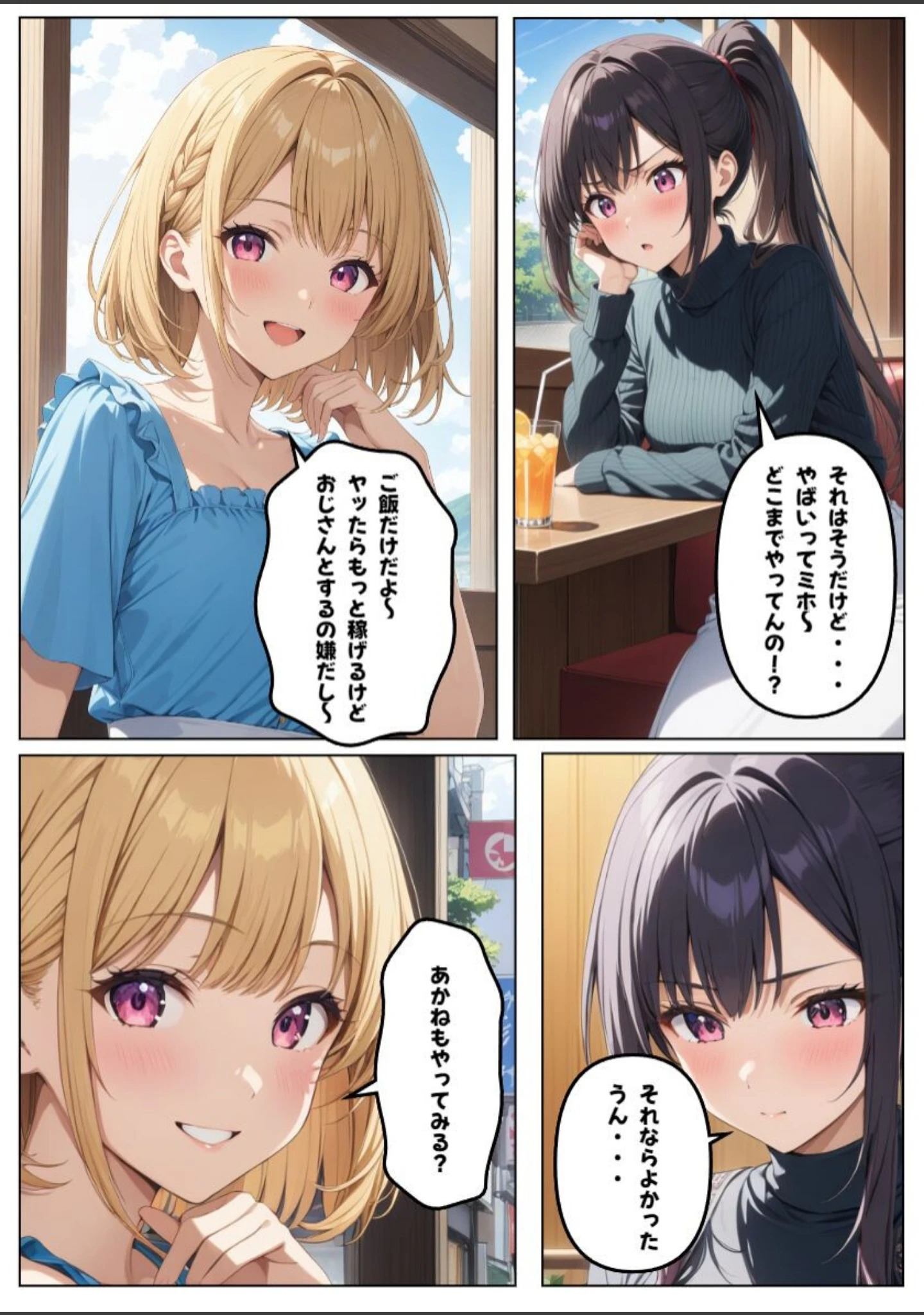 「大切な彼氏がいるのに…〜女子大生NTR〜【白抜き修正版】」（憧れ委員会） 試し読み 9ページ目