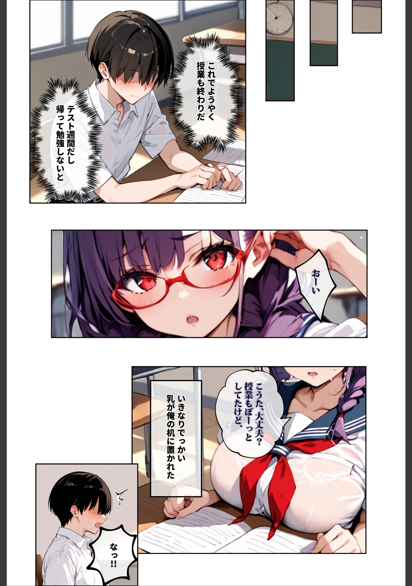 「ずっと好きだった女の子に彼氏がいたので、女友達にマ〇コを貸してもらった件【白抜き修正版】」（ロマンガールズ） 試し読み 11ページ目