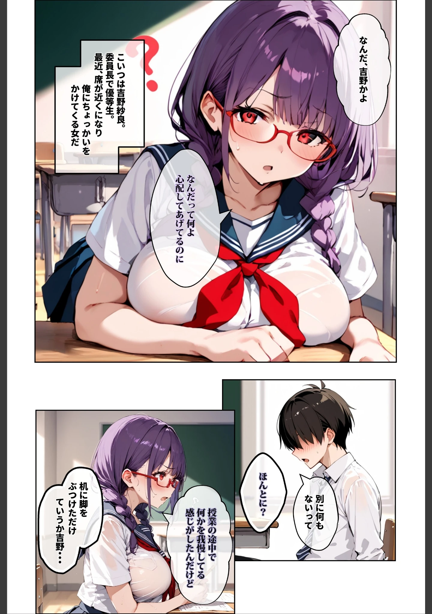 「ずっと好きだった女の子に彼氏がいたので、女友達にマ〇コを貸してもらった件【白抜き修正版】」（ロマンガールズ） 試し読み 12ページ目