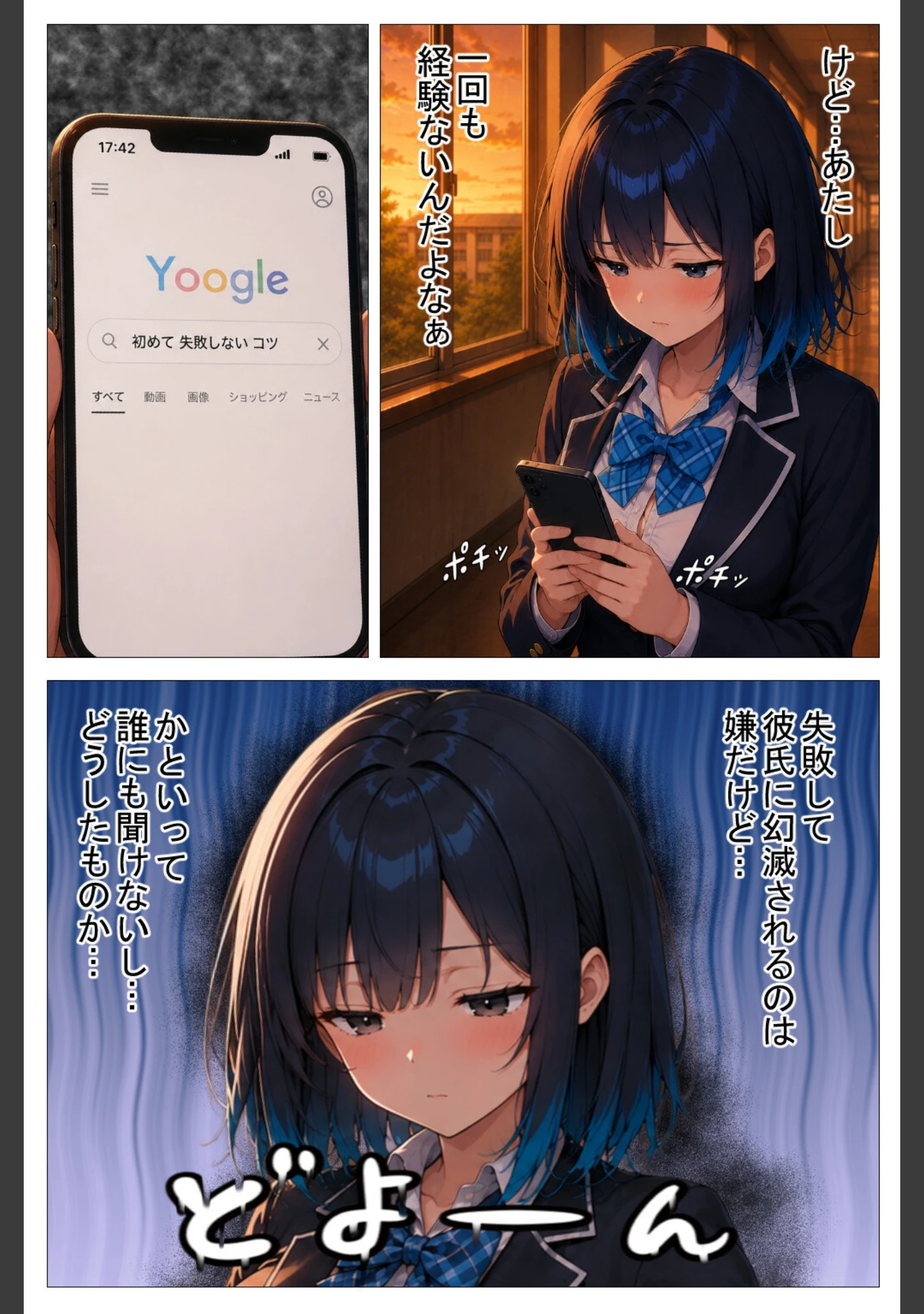 「陰キャの俺をセックスの練習台にしたクールギャルが種付けされてメス堕ちした件【白抜き修正版】」（ヒロインファクトリー） 試し読み 5ページ目