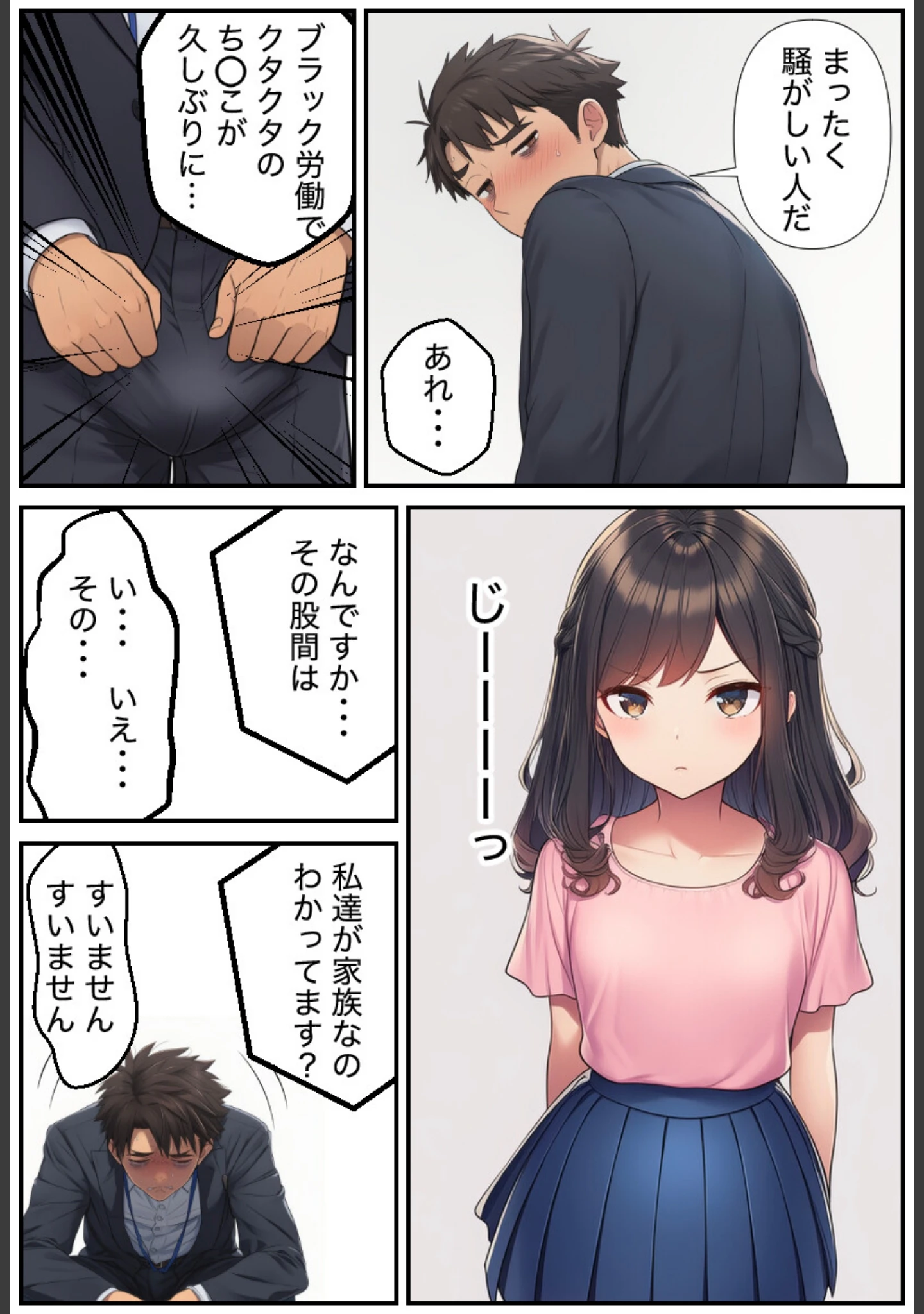 「人妻義姉と処女義妹、どちらも俺を離してくれない。【白抜き修正版】」（絵師たか） 試し読み 9ページ目