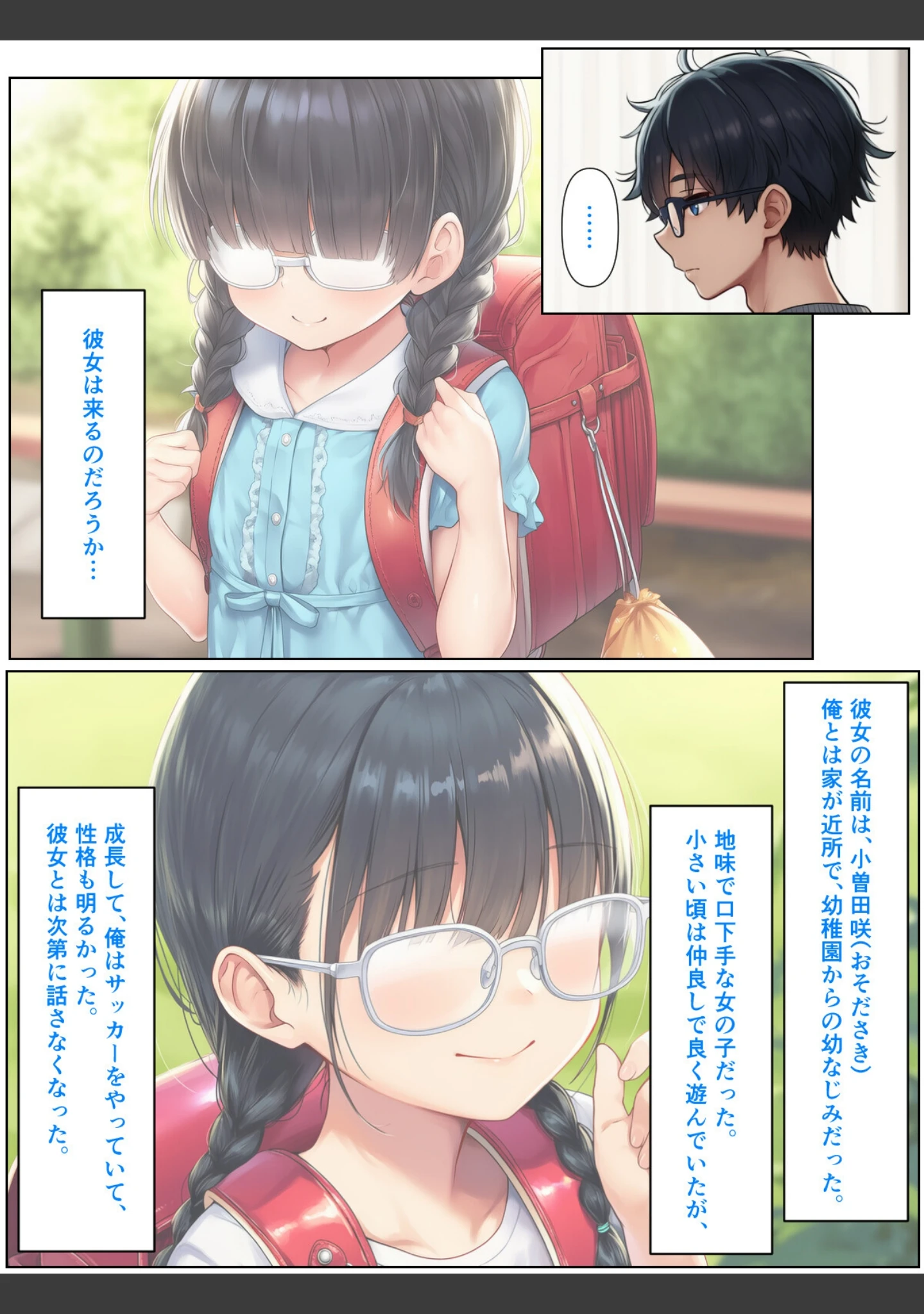 「幼なじみの地味子と同窓会で再会したら、黒髪巨乳美人OLになっていた話【モザイク版】」（ぬぽぬぽらぼ） 試し読み 6ページ目
