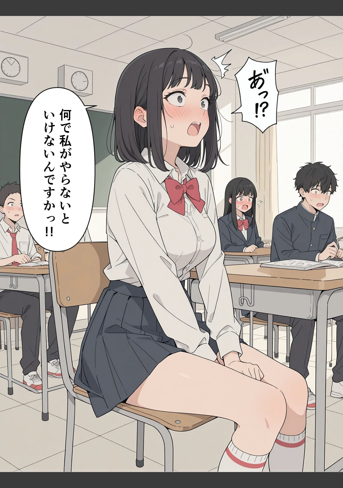 「おまんこ係【モザイク版】」（禁断の果実） 試し読み 4ページ目