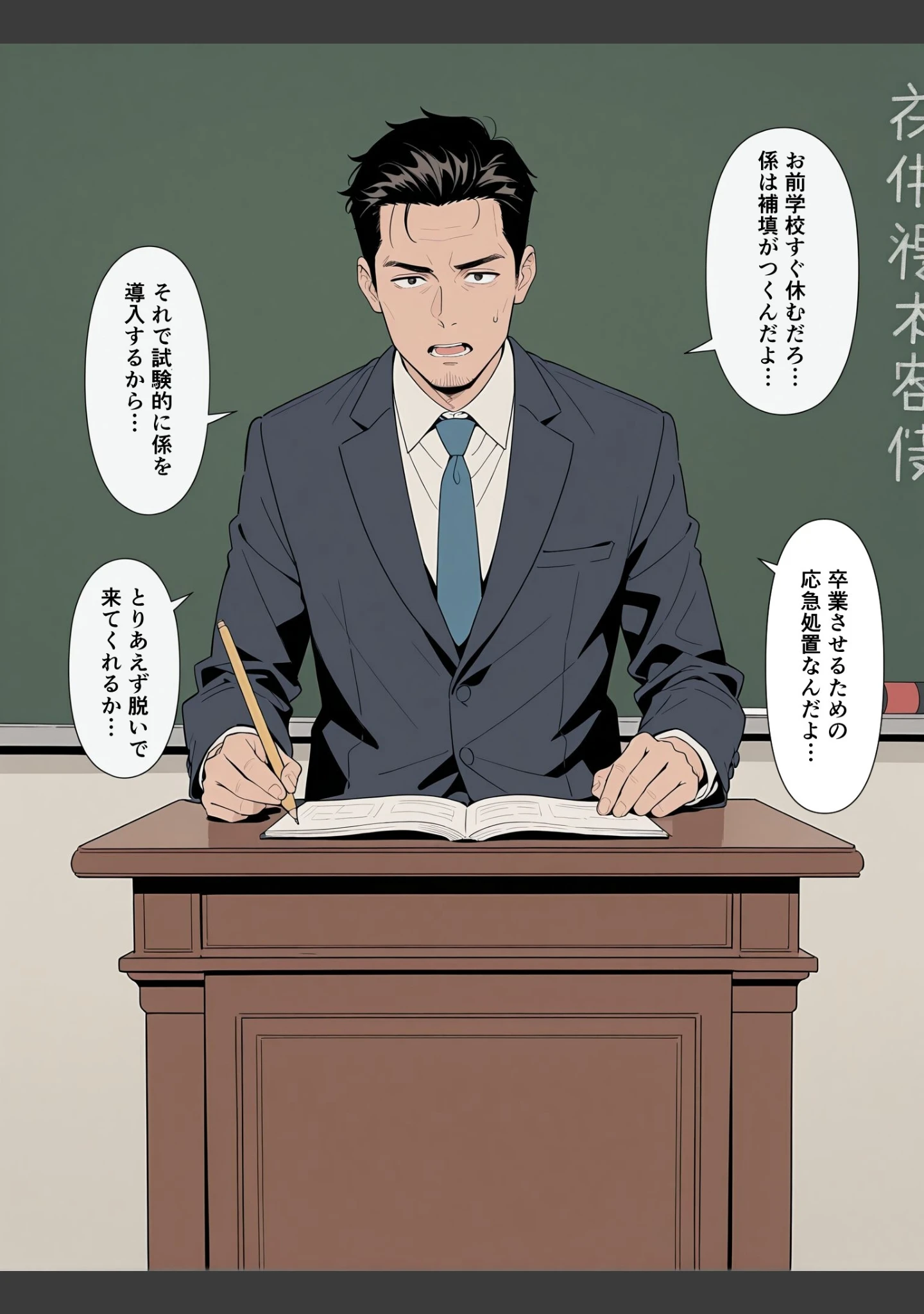 「おまんこ係【モザイク版】」（禁断の果実） 試し読み 5ページ目