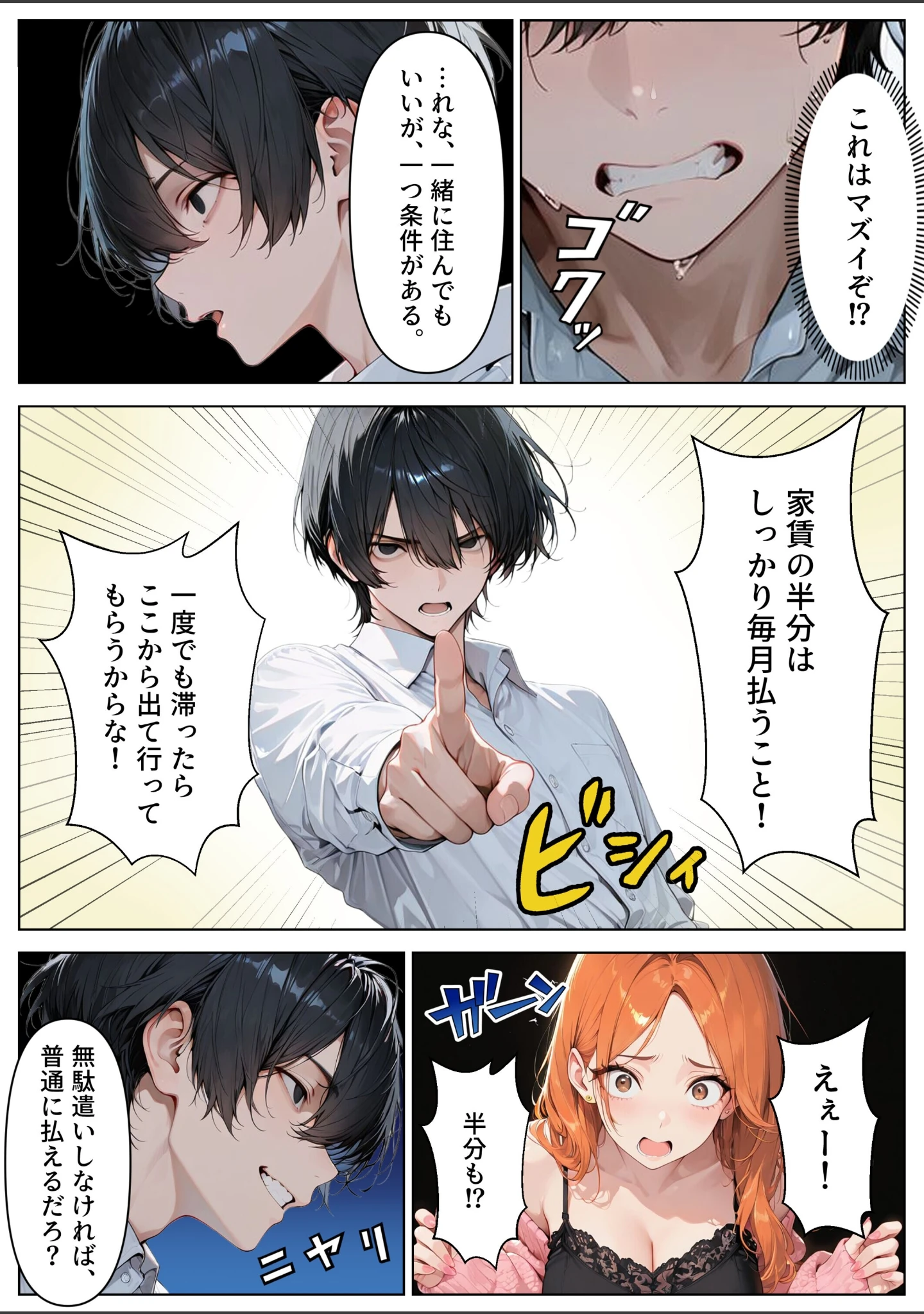 「OLギャルになった妹を家賃代わりに中出しする話【モザイク版】」（めろうたいむ） 試し読み 10ページ目
