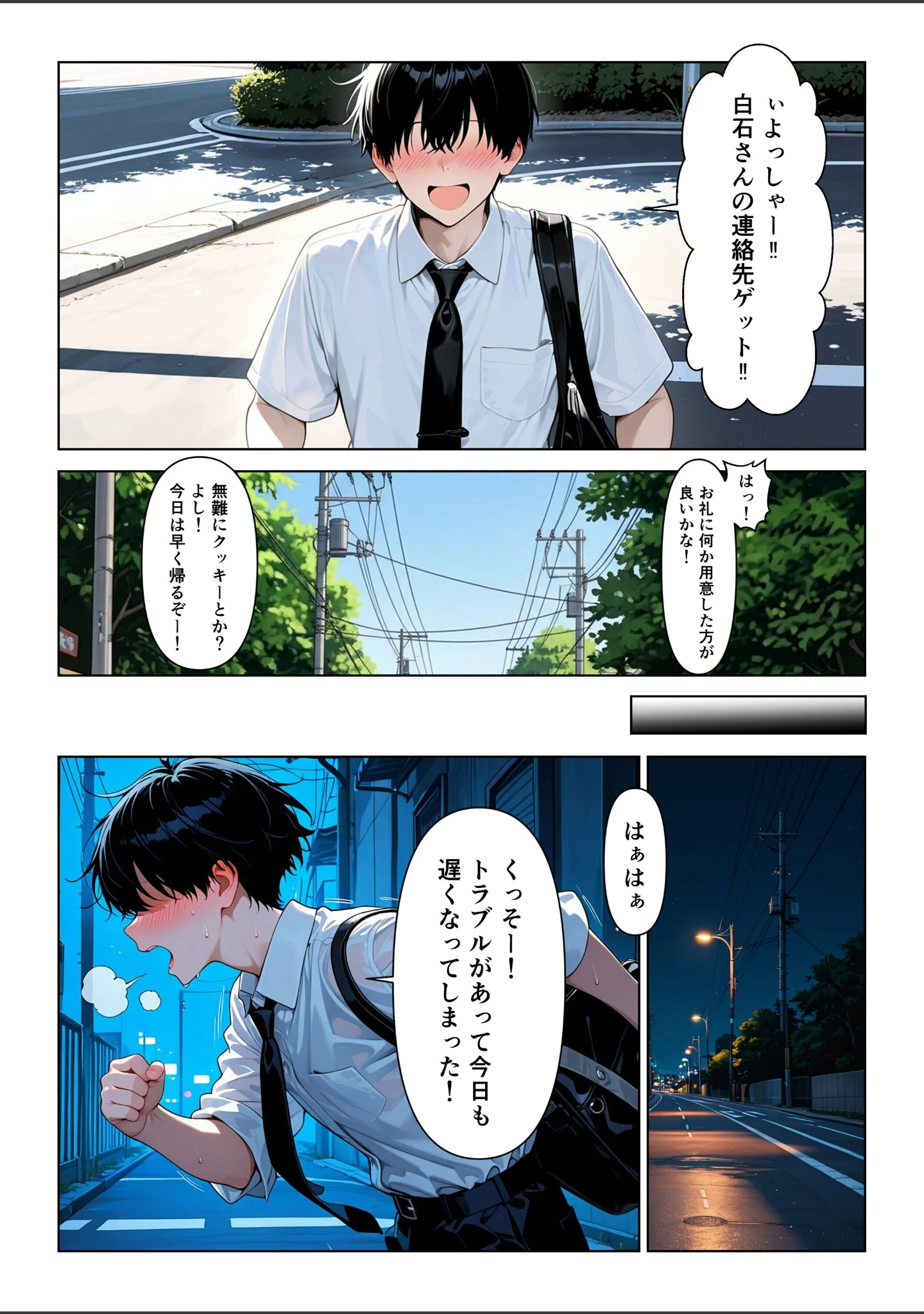 「おとなりの保育士お姉さんの生きゅうりオナニーを見て、中出しセックスしまくった話【モザイク版】」（めろうたいむ） 試し読み 15ページ目