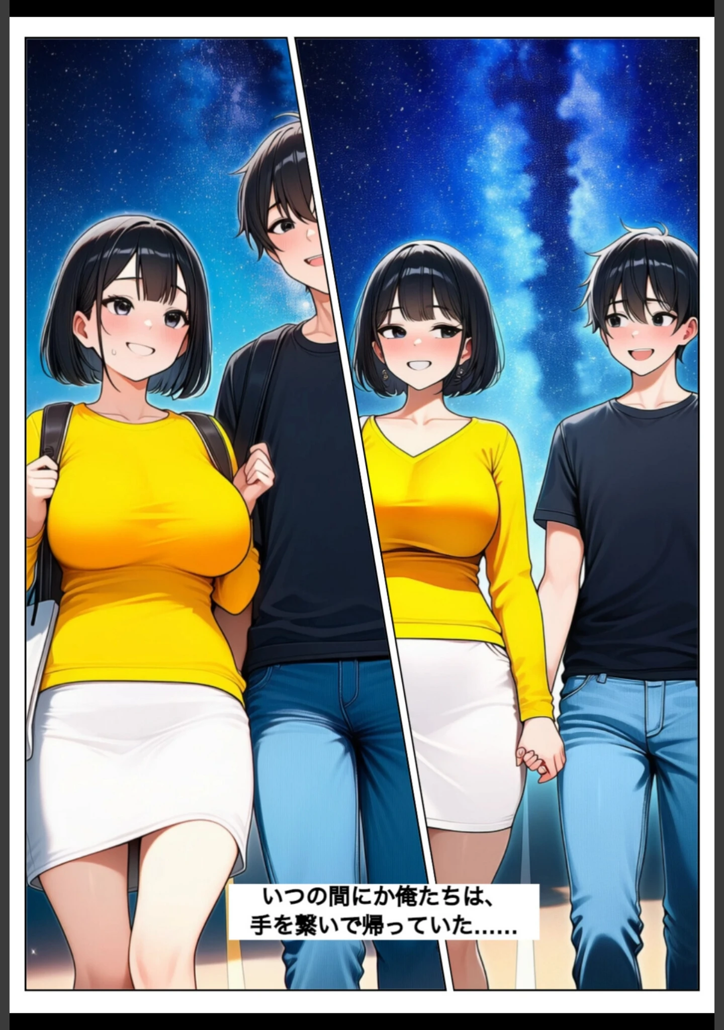 「奇跡は2度起こる〜人妻と星降る夜に〜【棒消し修正版】」（れっさーぱんだ。） 試し読み 13ページ目