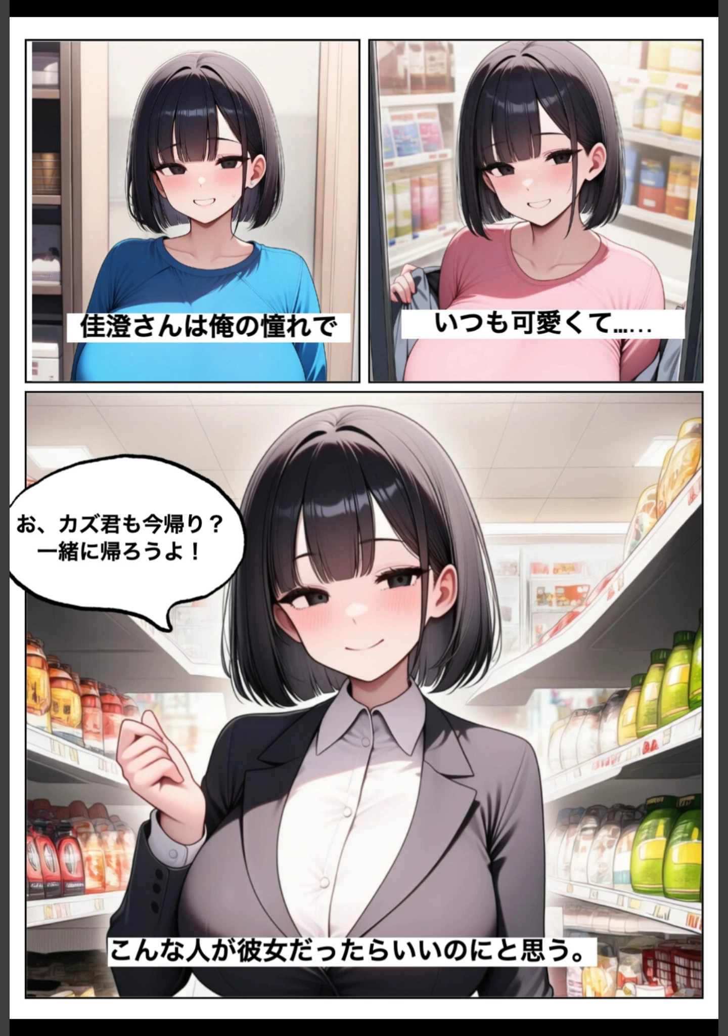 「奇跡は2度起こる〜人妻と星降る夜に〜【棒消し修正版】」（れっさーぱんだ。） 試し読み 3ページ目