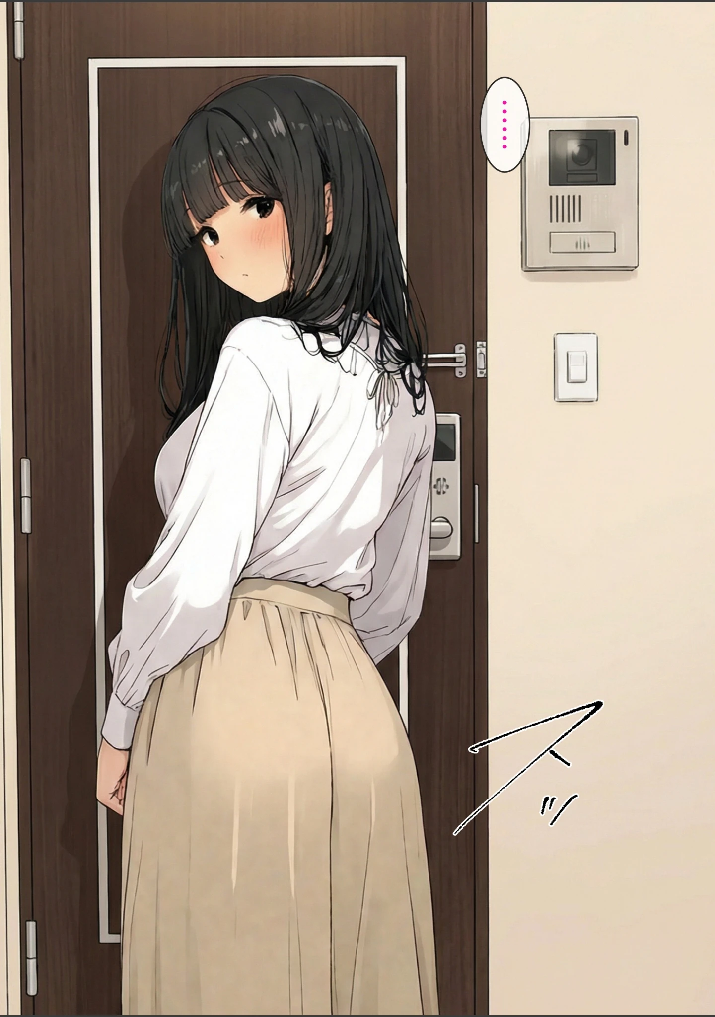 「隣の美人は、夜ごとの喘ぎを隠さない。【モザイク版】」（極彩色） 試し読み 6ページ目