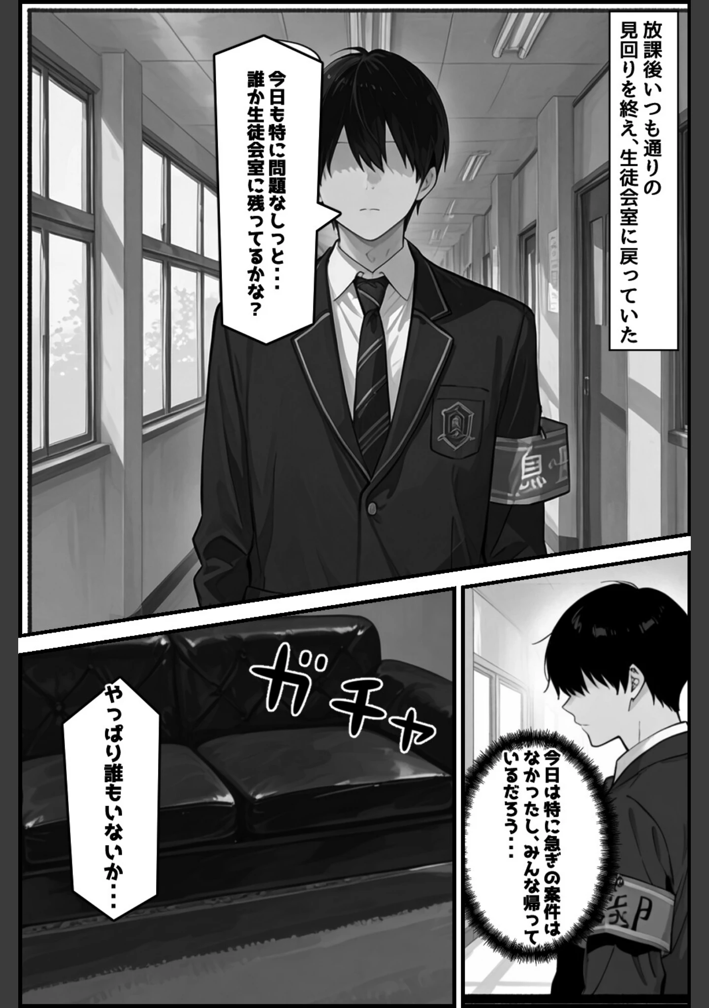 「性徒会【白抜き修正版】（単話）」（愛罠） 試し読み 5ページ目