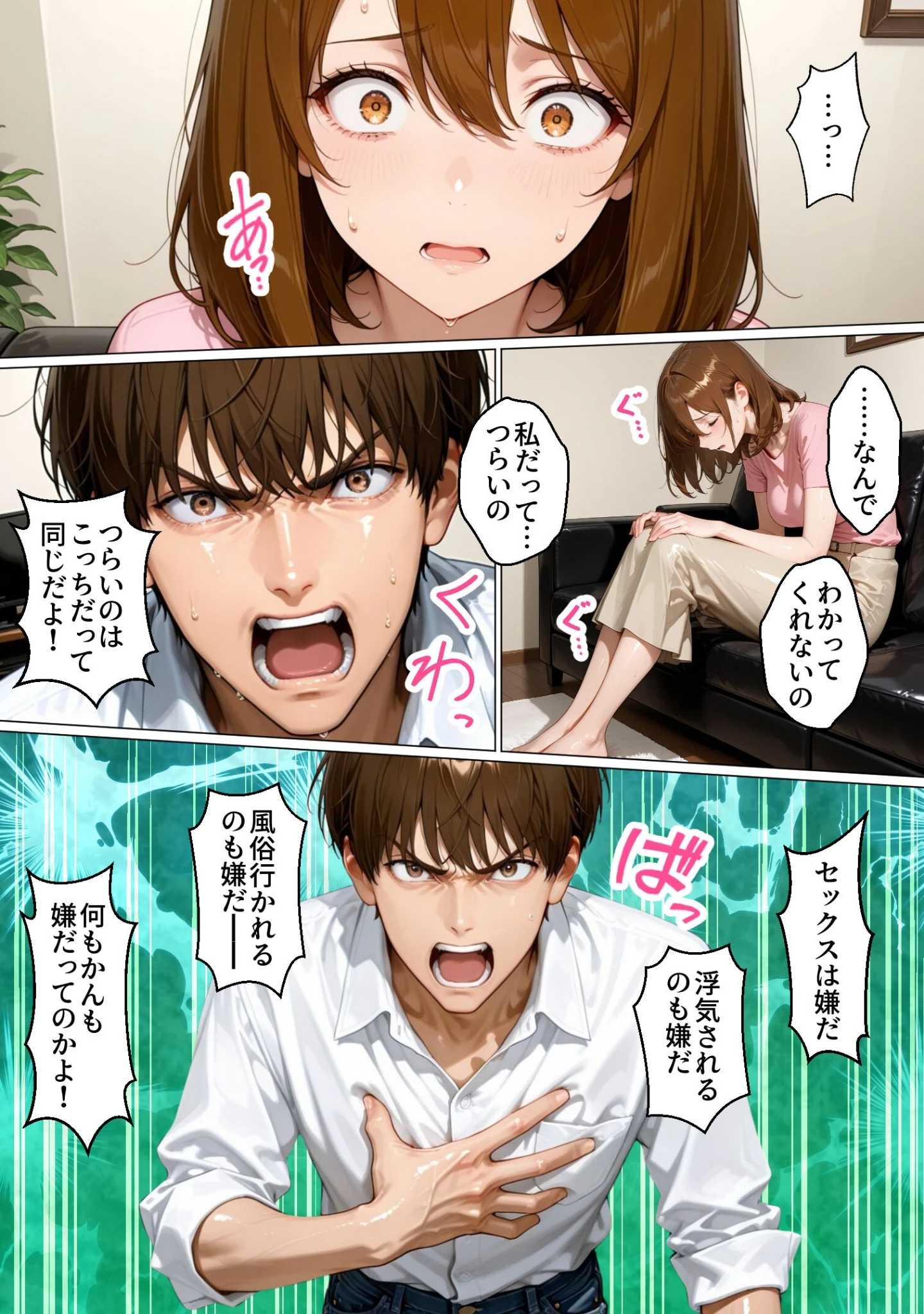 「性不感症の妻を治療してもらったらド淫乱になってしまった【白抜き修正版】」（まるざわ） 試し読み 10ページ目