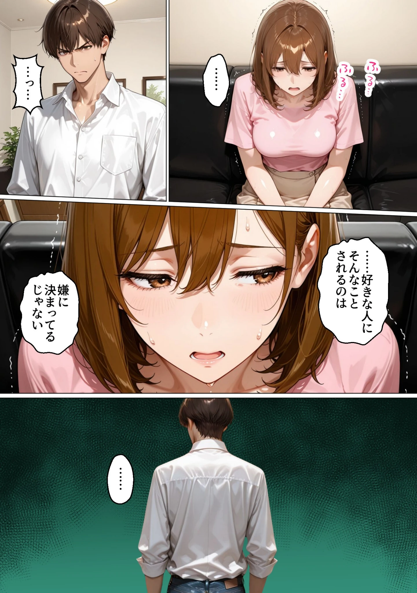 「性不感症の妻を治療してもらったらド淫乱になってしまった【白抜き修正版】」（まるざわ） 試し読み 11ページ目