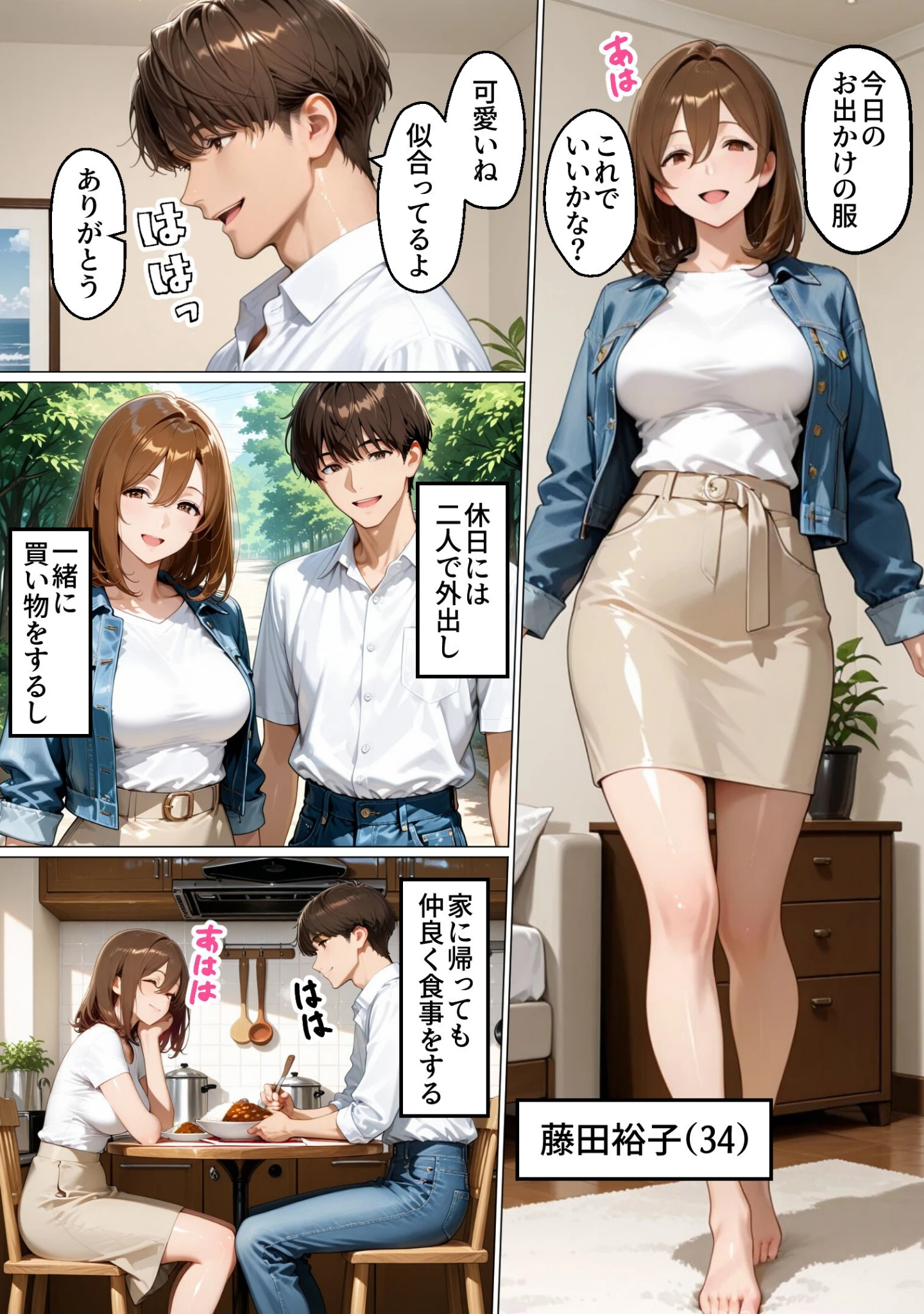 「性不感症の妻を治療してもらったらド淫乱になってしまった【白抜き修正版】」（まるざわ） 試し読み 2ページ目
