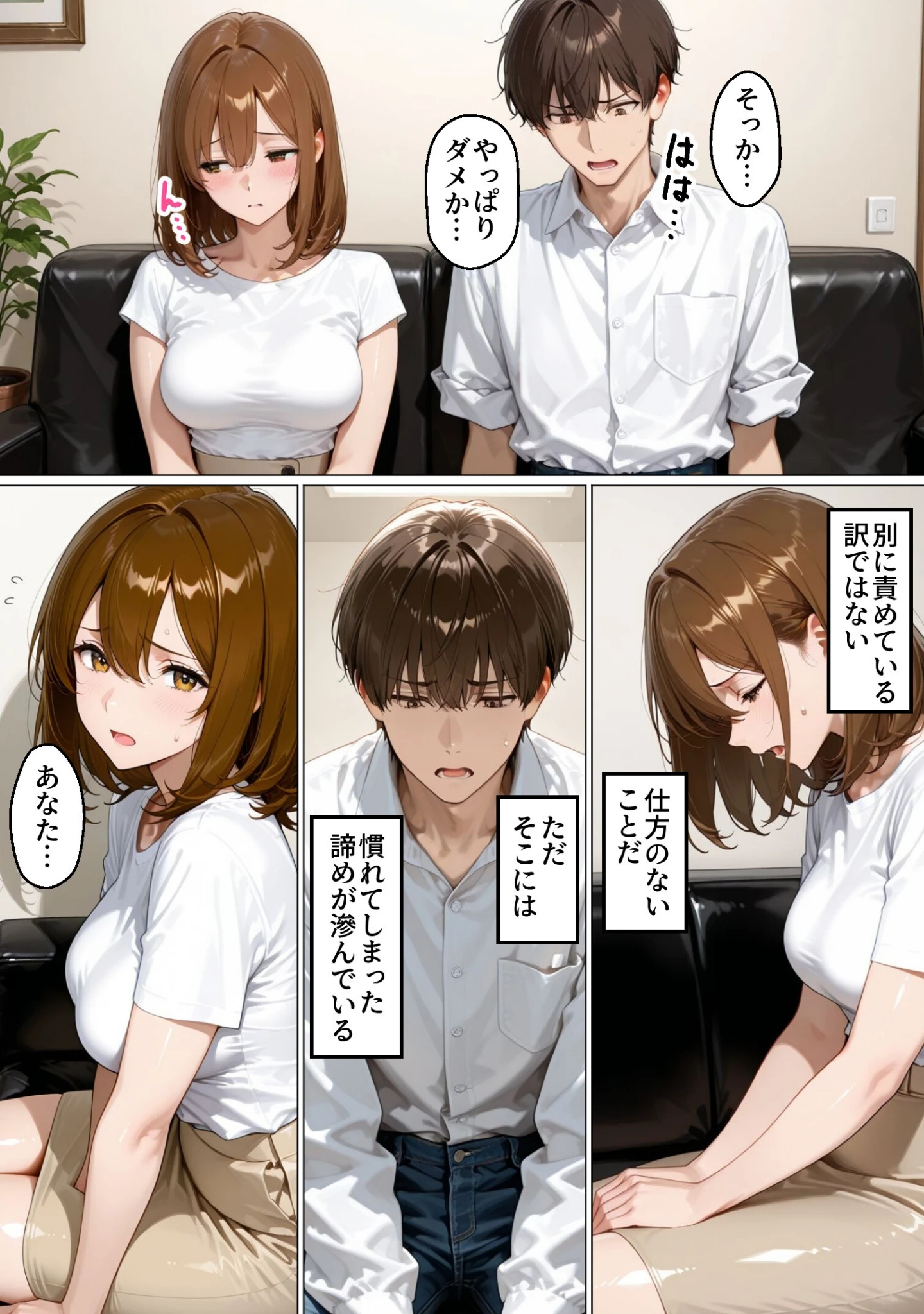 「性不感症の妻を治療してもらったらド淫乱になってしまった【白抜き修正版】」（まるざわ） 試し読み 5ページ目