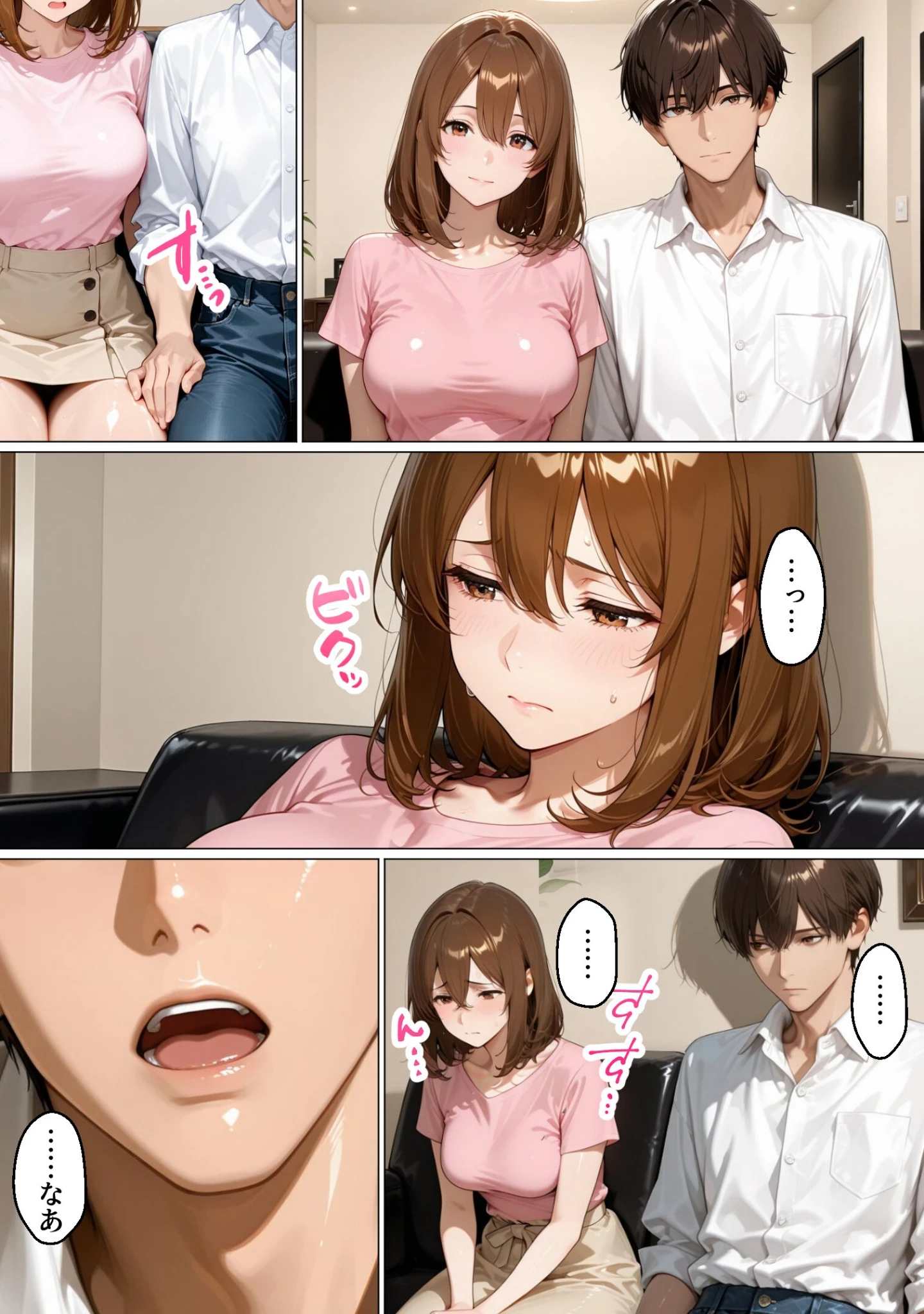 「性不感症の妻を治療してもらったらド淫乱になってしまった【白抜き修正版】」（まるざわ） 試し読み 8ページ目