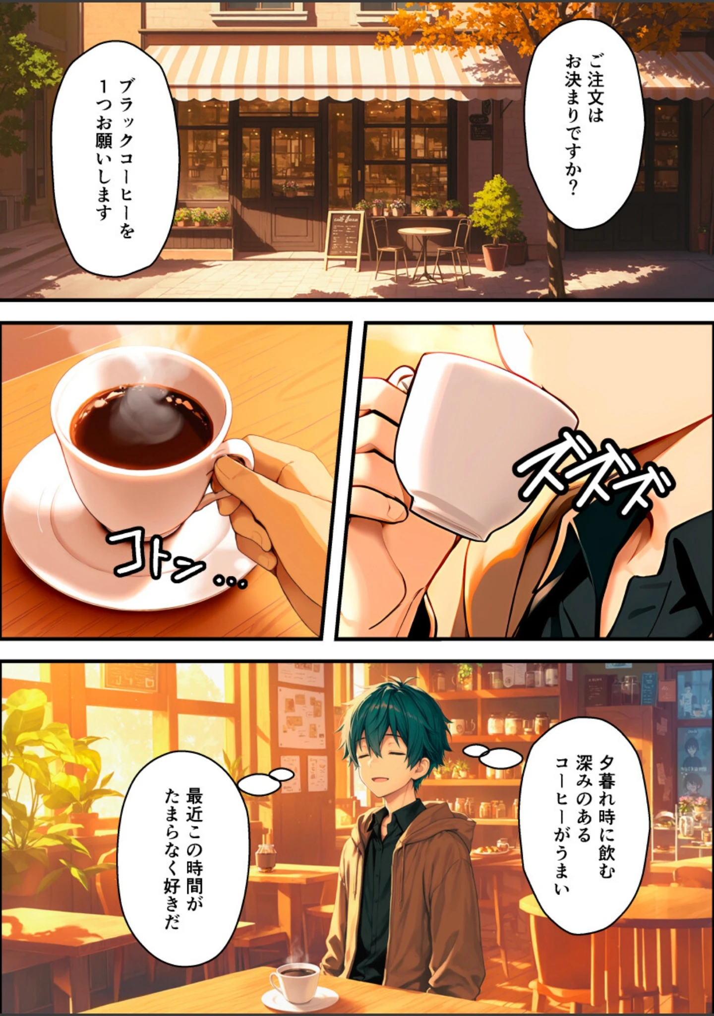 「目つきの悪いボーイッシュなTSカフェ店員さんはお願いしたら中出しセックスさせてくれる（チョロい）【白抜き修正版】」（悪魔ほろほろ） 試し読み 3ページ目