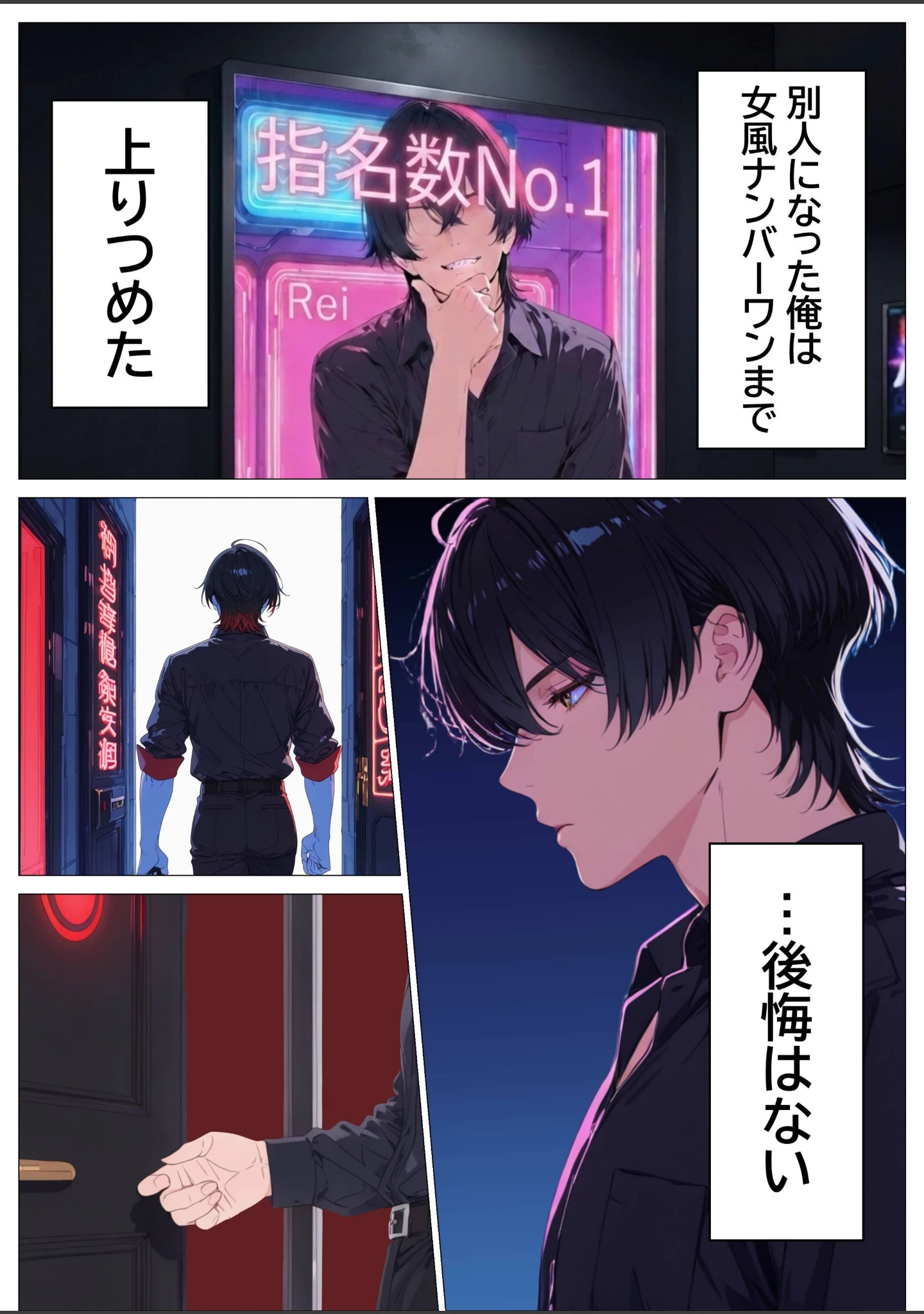 「浮気されて精神崩壊した俺が女風No.1になって元カノを寝取り復讐セックスで快楽堕ちさせた話【モザイク版】」（つきつき工房） 試し読み 13ページ目