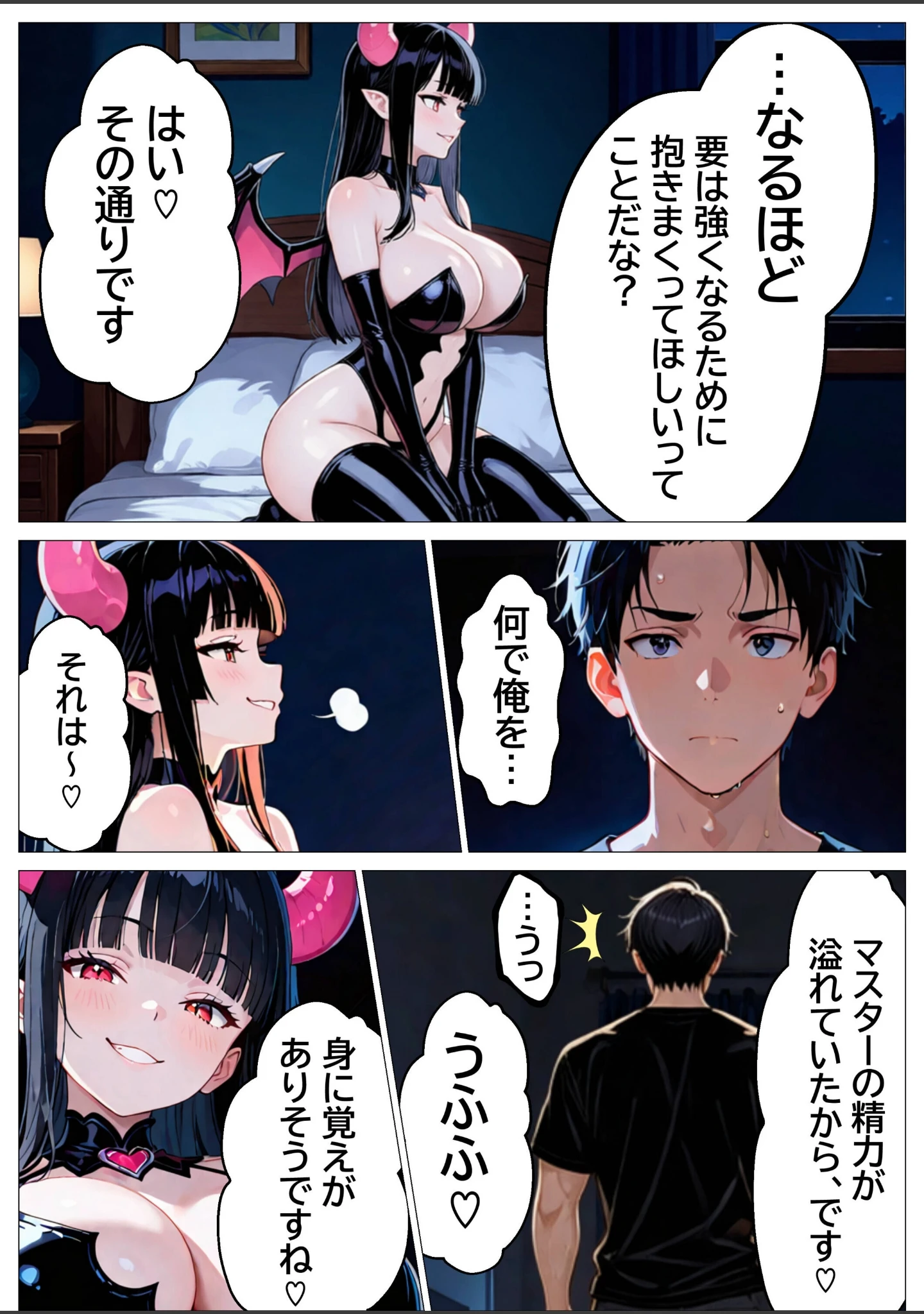 「雑魚まんこサキュバスの調教記録【モザイク版】」（つきつき工房） 試し読み 10ページ目