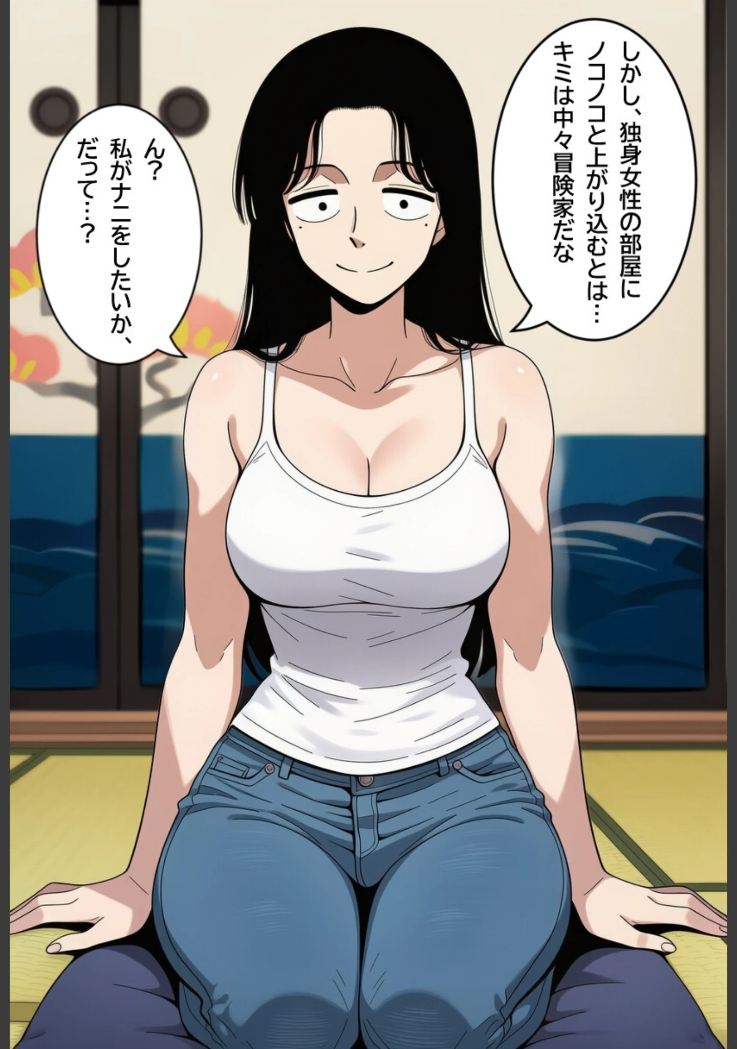 「僕のことを「少年」と呼ぶ近所のお姉さんに、無責任中出しして孕ませる。【モザイク版】（単話）」（ハラメウメ） 試し読み 6ページ目