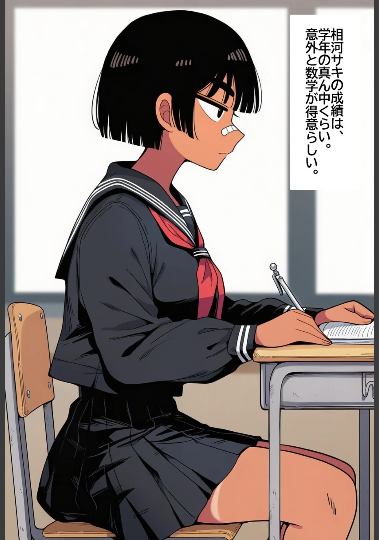 「ボーイッシュ褐色陸上女子に無責任中出ししまくって孕ませるまで。【モザイク版】（単話）」（ハラメウメ） 試し読み 11ページ目