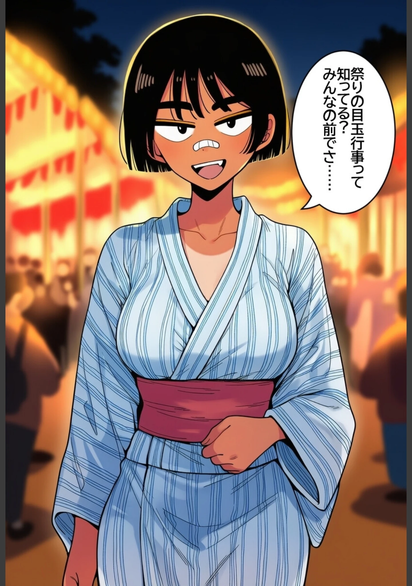 「ボーイッシュ褐色陸上女子に無責任中出ししまくって孕ませるまで。【モザイク版】（単話）」（ハラメウメ） 試し読み 9ページ目