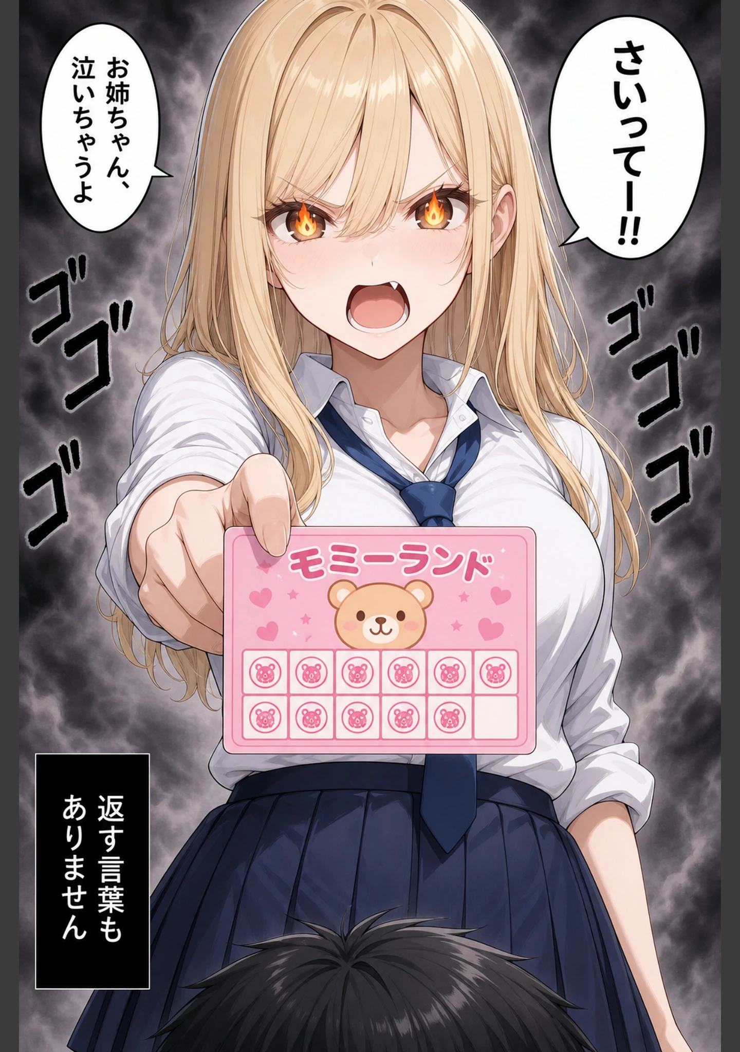 「彼女の妹に風俗通いがバレて、お仕置き搾精10回戦【モザイク版】」（かわいいラボ） 試し読み 10ページ目