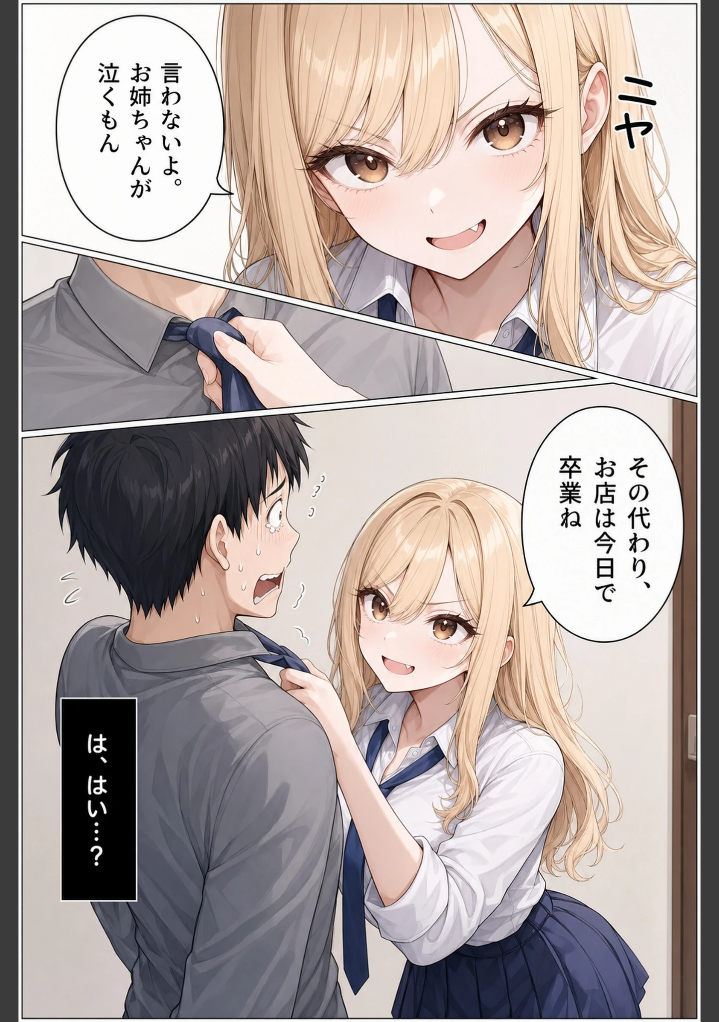 「彼女の妹に風俗通いがバレて、お仕置き搾精10回戦【モザイク版】」（かわいいラボ） 試し読み 13ページ目