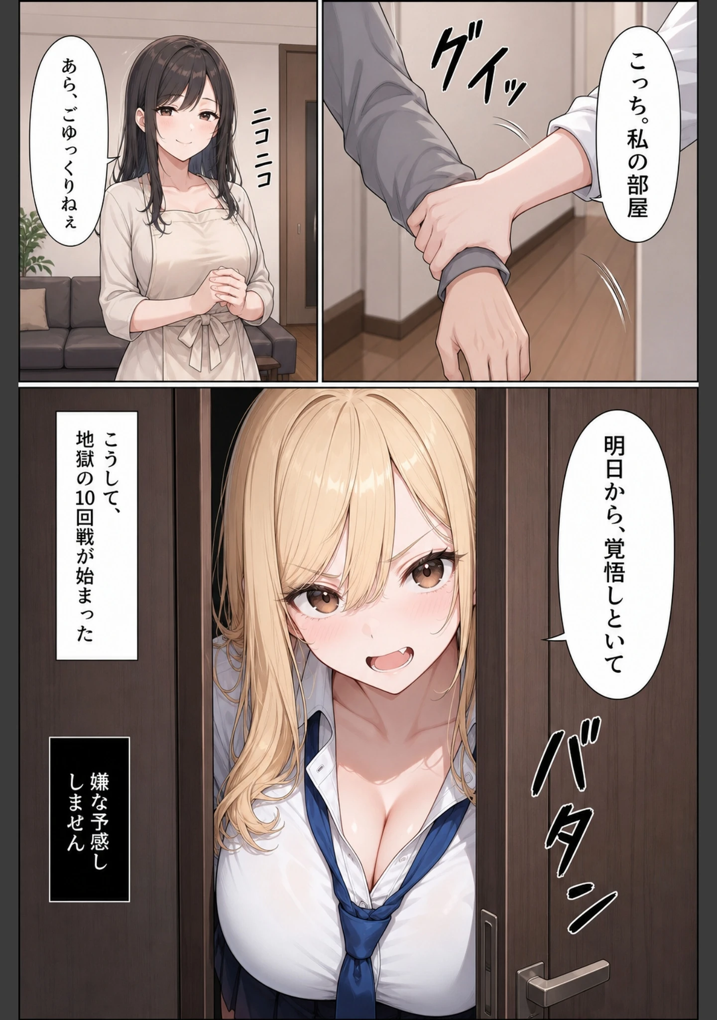 「彼女の妹に風俗通いがバレて、お仕置き搾精10回戦【モザイク版】」（かわいいラボ） 試し読み 15ページ目