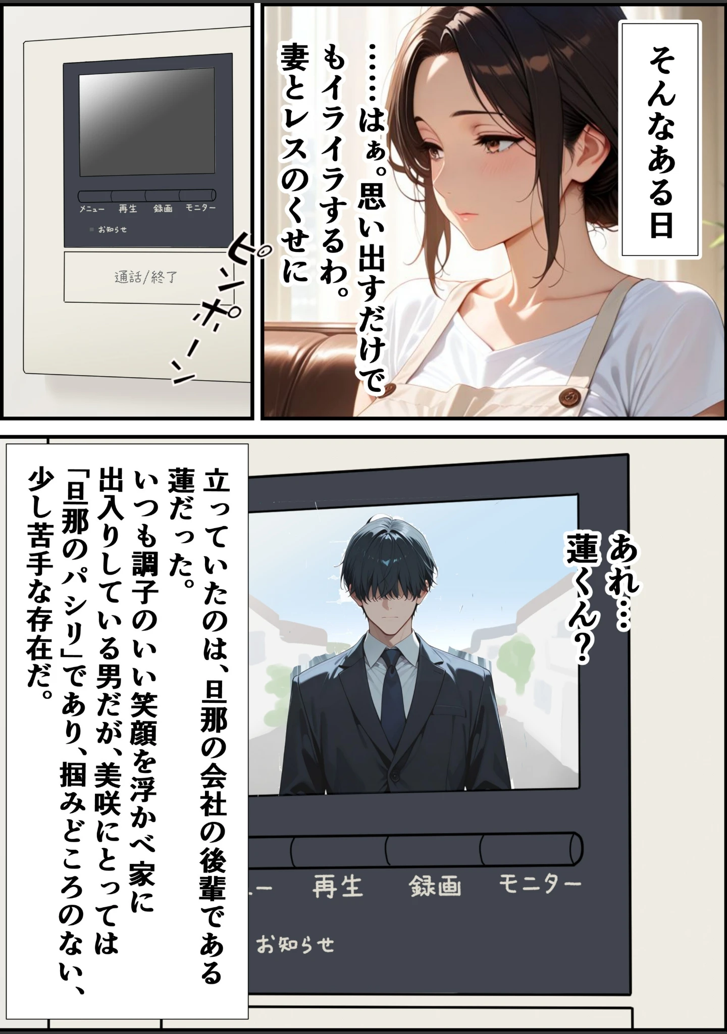 「復讐の昭和人妻ま〇こ貸出〜不倫夫への当てつけで旦那の後輩に抱かれ狂う妻〜【モザイク版】」（むちプリギャル舎） 試し読み 6ページ目