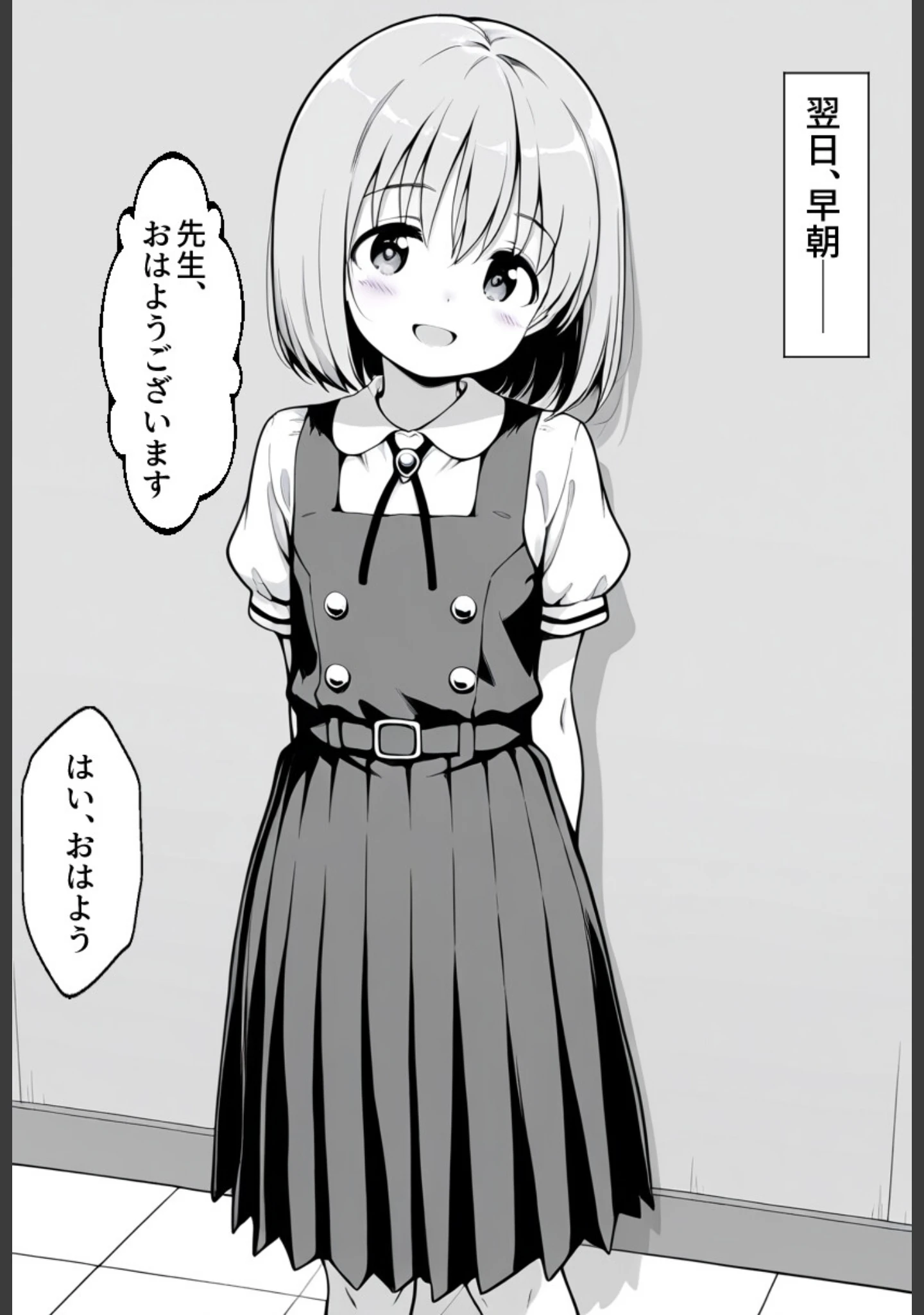 「職員トイレの’小’便器【モザイク版】」（学校のウサギ小屋） 試し読み 10ページ目