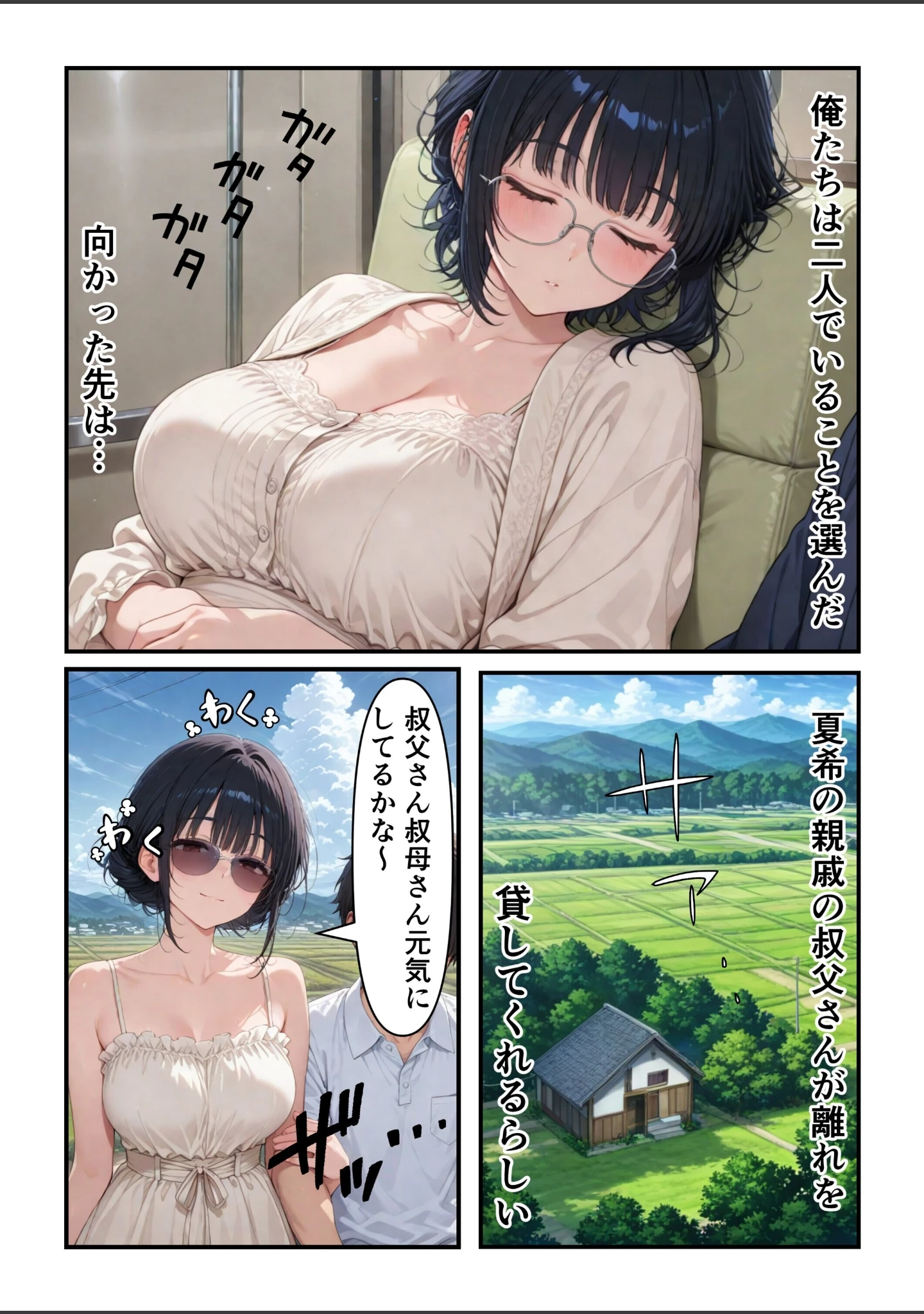 「俺だけの事が大大大好きなクーデレ後輩ー幸せな日々編ー【白抜き修正版】（単話）」（ちんたらすこう） 試し読み 2ページ目