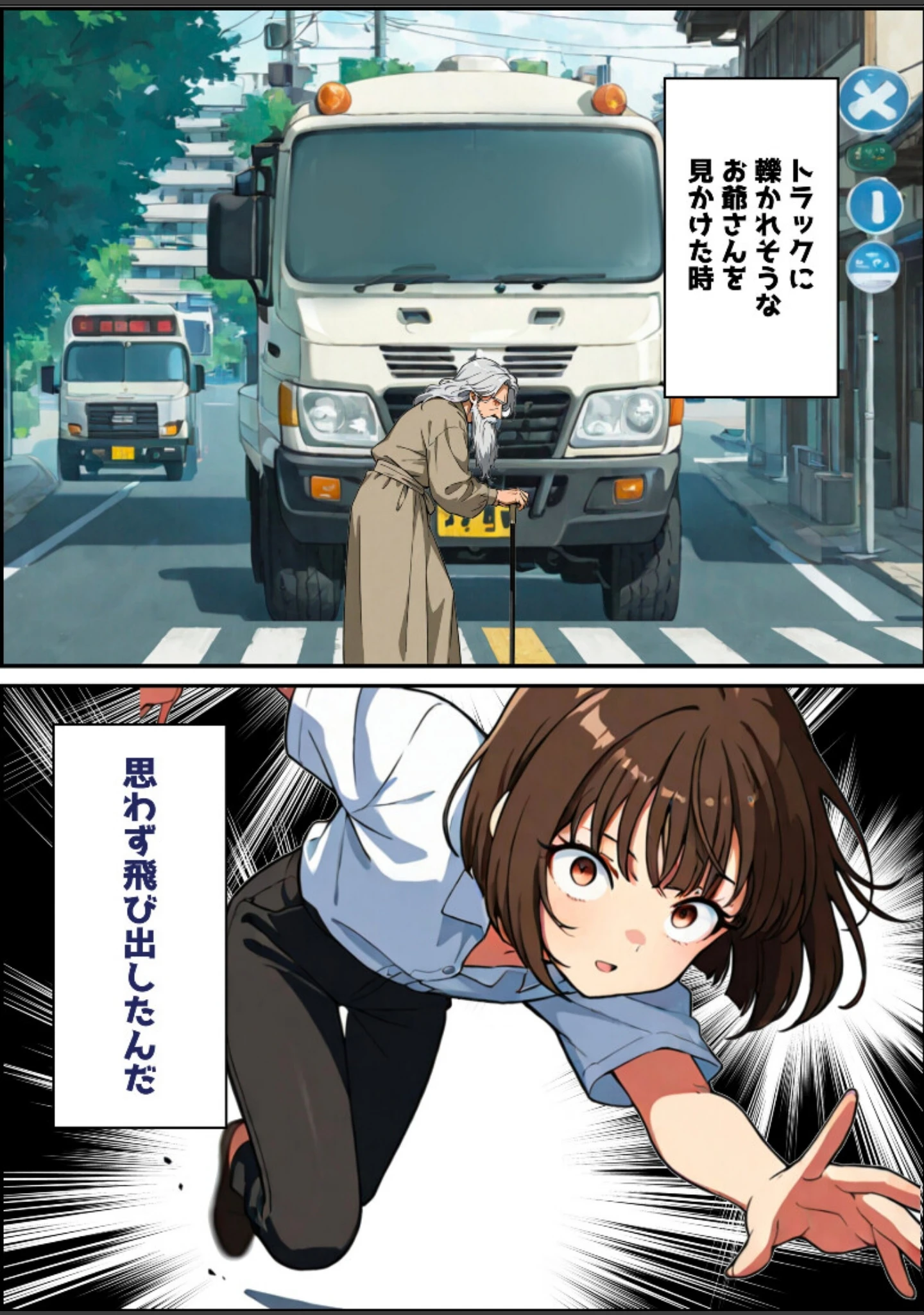 「朝起きたら突然女体化して淫魔になってた話【白抜き修正版】（単話）」（悪魔ほろほろ） 試し読み 8ページ目