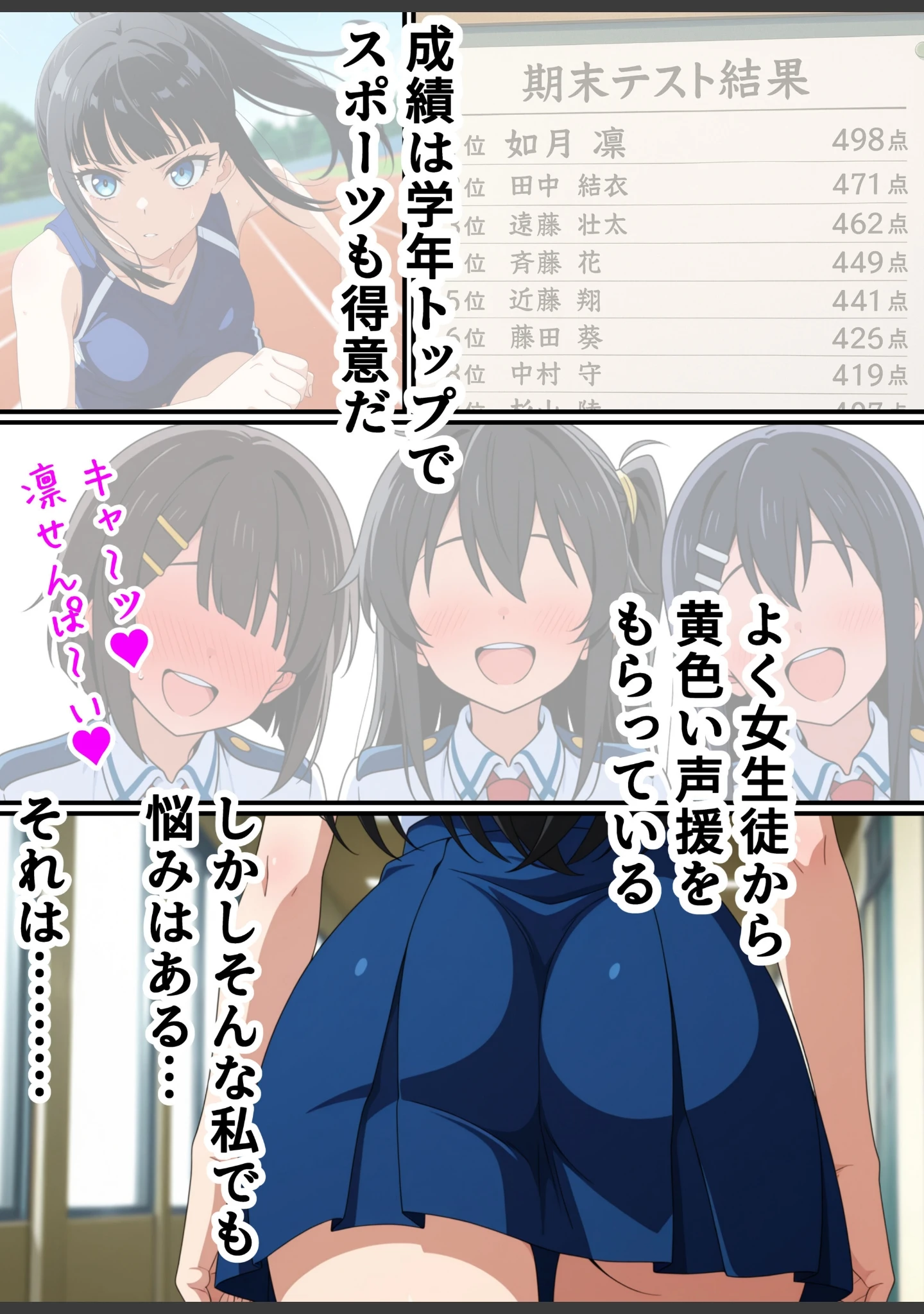 「寄生チ〇ポを感染（うつ）されたので後輩と友達をペットにする【白抜き修正版】（単話）」（浴衣のしのぎ） 試し読み 3ページ目