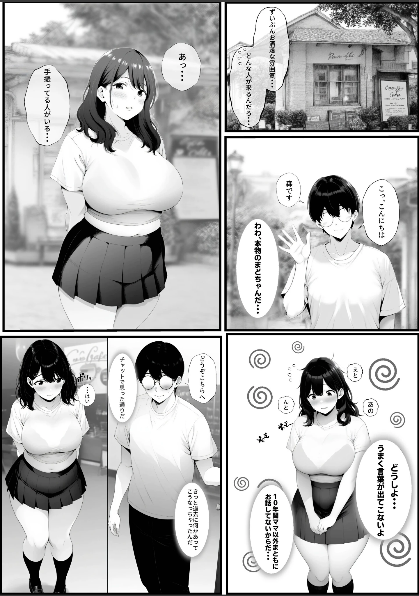 「嘘のゴシップで引退した元グラドル（35）が精液中毒になる話【白抜き修正版】」（NaMu） 試し読み 13ページ目