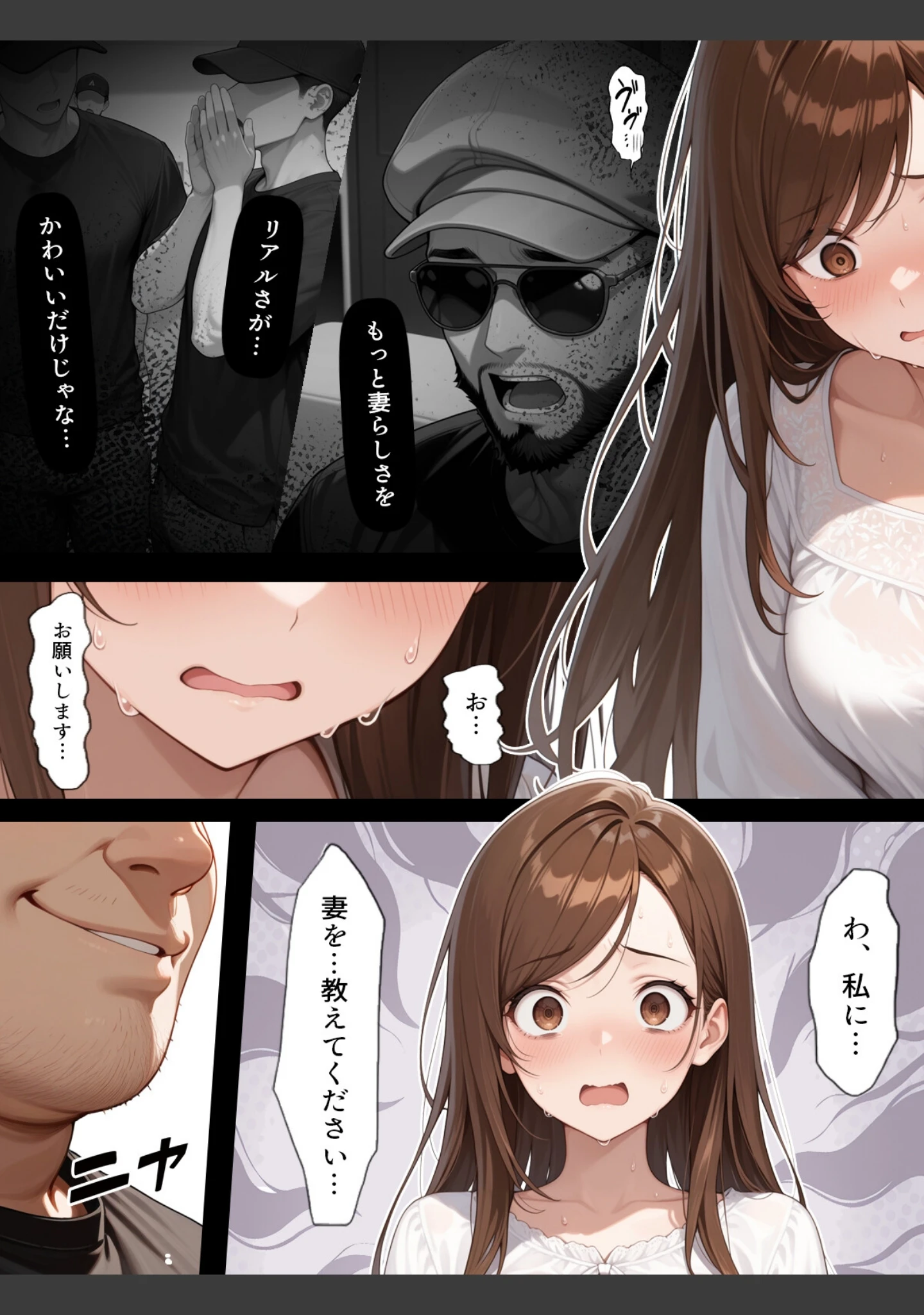「疑似夫婦生活で演技指導 -これは演技、演技のはず――だよね？-【白抜き修正版】」（こっとろん） 試し読み 6ページ目