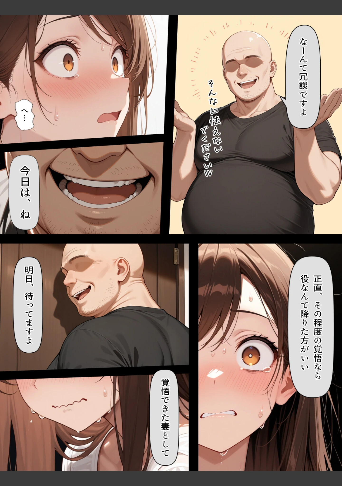 「疑似夫婦生活で演技指導 -これは演技、演技のはず――だよね？-【白抜き修正版】」（こっとろん） 試し読み 9ページ目