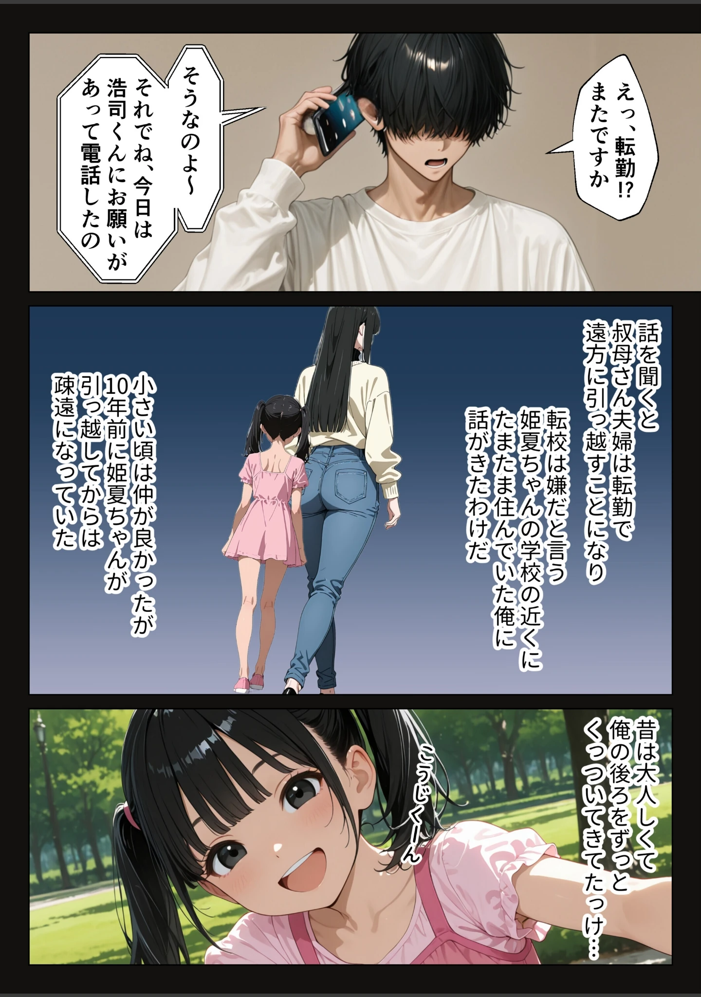 「オタクに優しい従姉妹の巨乳ギャルと甘サド生ハメセックスする話【モザイク版】」（りんごパイ） 試し読み 8ページ目