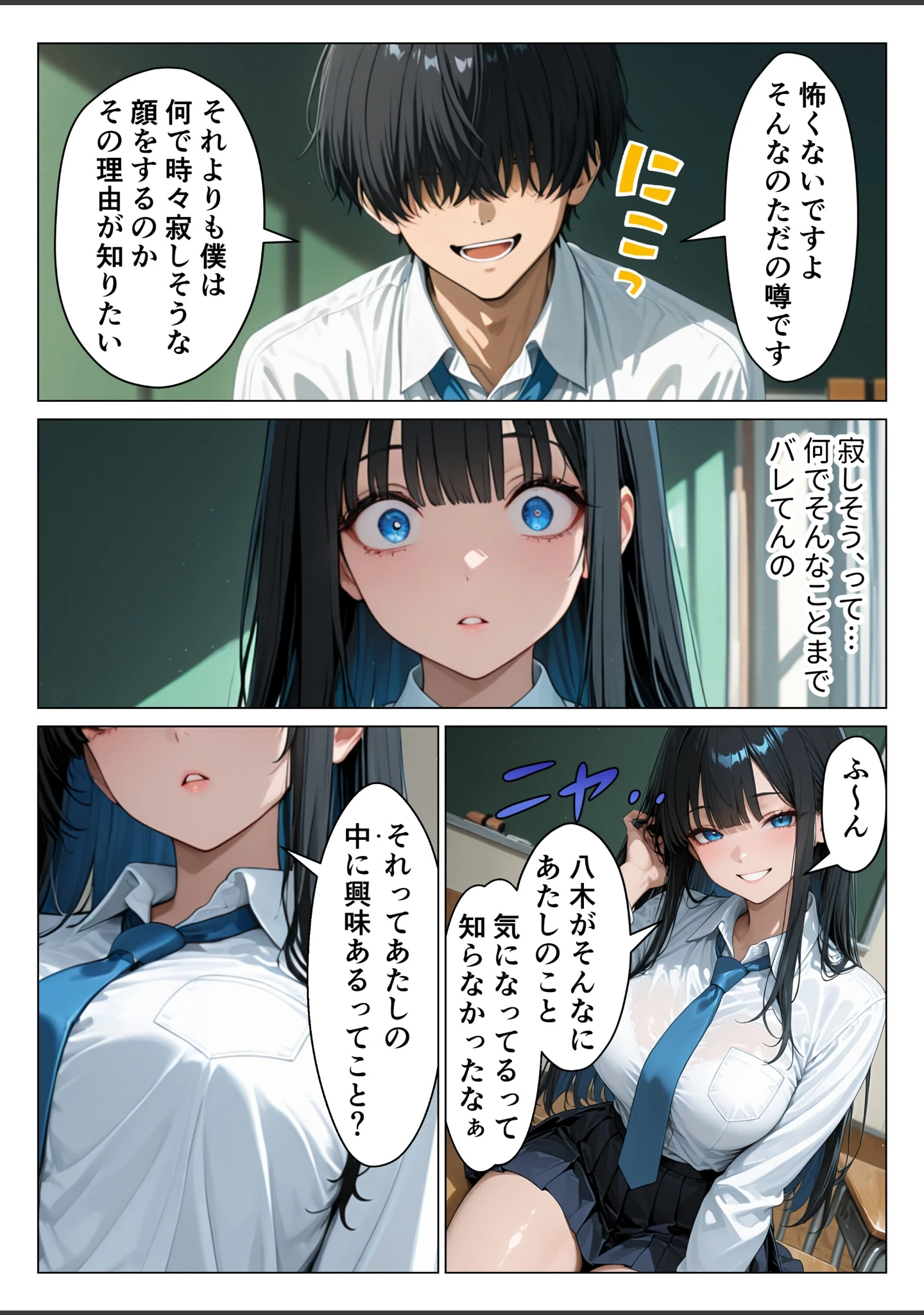 「クールギャルにデカチン貸したら性欲むき出し本気セックスに発展した話【モザイク版】」（りんごパイ） 試し読み 10ページ目