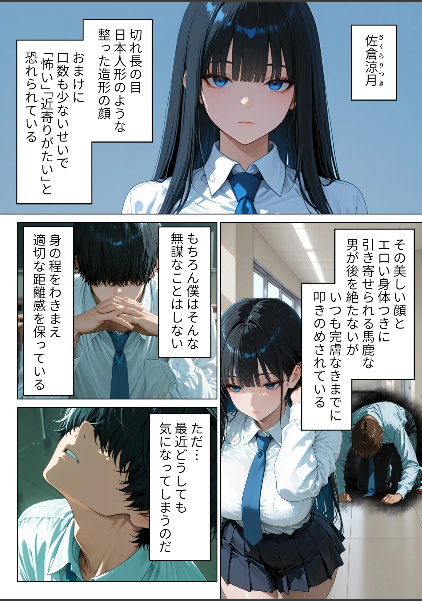「クールギャルにデカチン貸したら性欲むき出し本気セックスに発展した話【モザイク版】」（りんごパイ） 試し読み 4ページ目