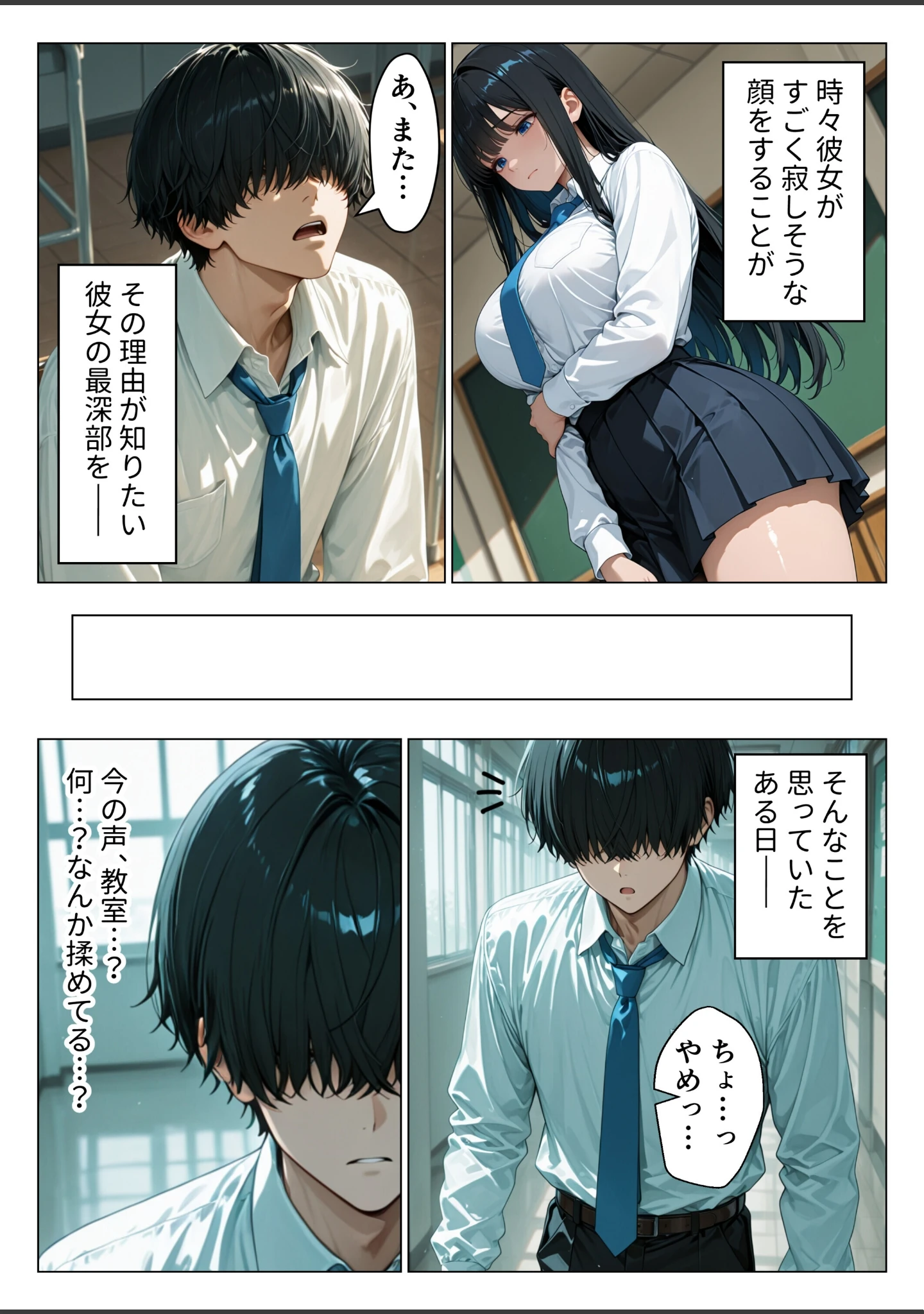 「クールギャルにデカチン貸したら性欲むき出し本気セックスに発展した話【モザイク版】」（りんごパイ） 試し読み 5ページ目