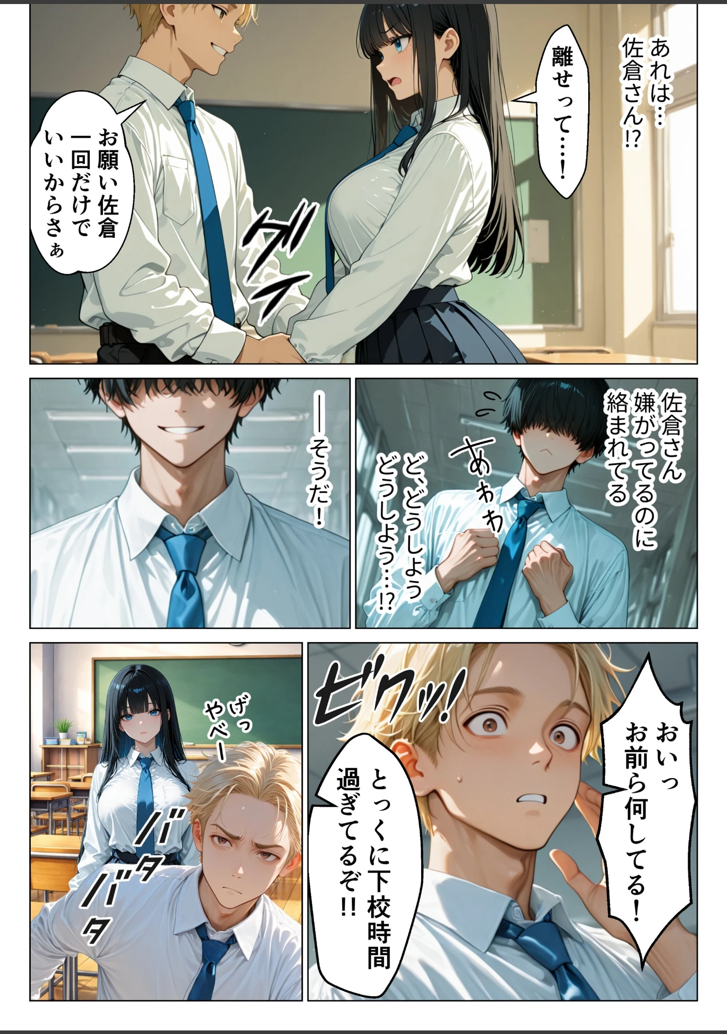 「クールギャルにデカチン貸したら性欲むき出し本気セックスに発展した話【モザイク版】」（りんごパイ） 試し読み 6ページ目