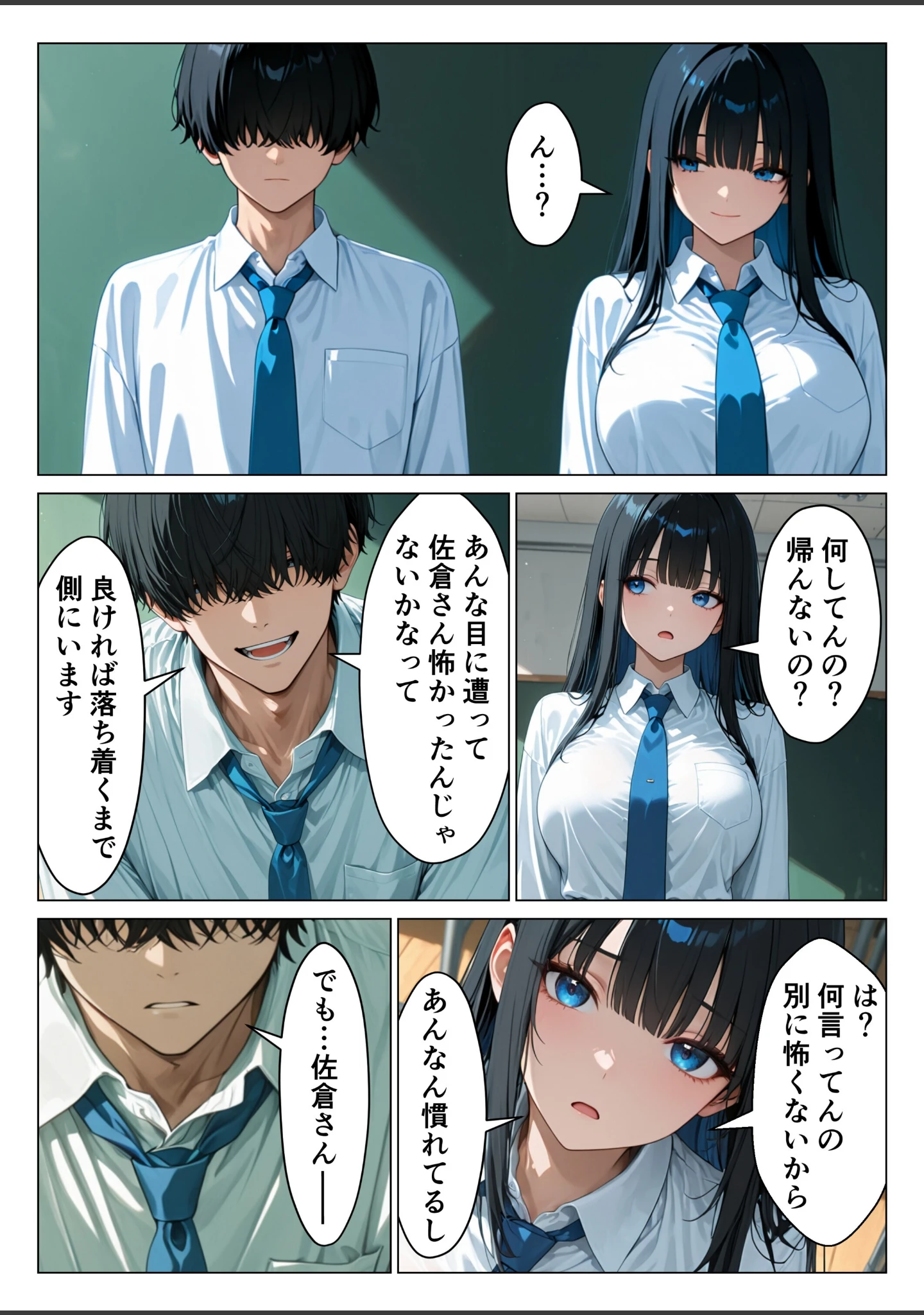 「クールギャルにデカチン貸したら性欲むき出し本気セックスに発展した話【モザイク版】」（りんごパイ） 試し読み 8ページ目