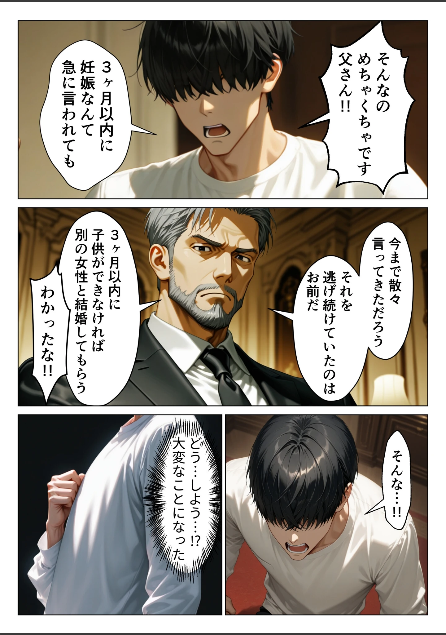 「絶対に笑わない僕のクール妻を全力で孕ませる話【モザイク版】」（りんごパイ） 試し読み 10ページ目