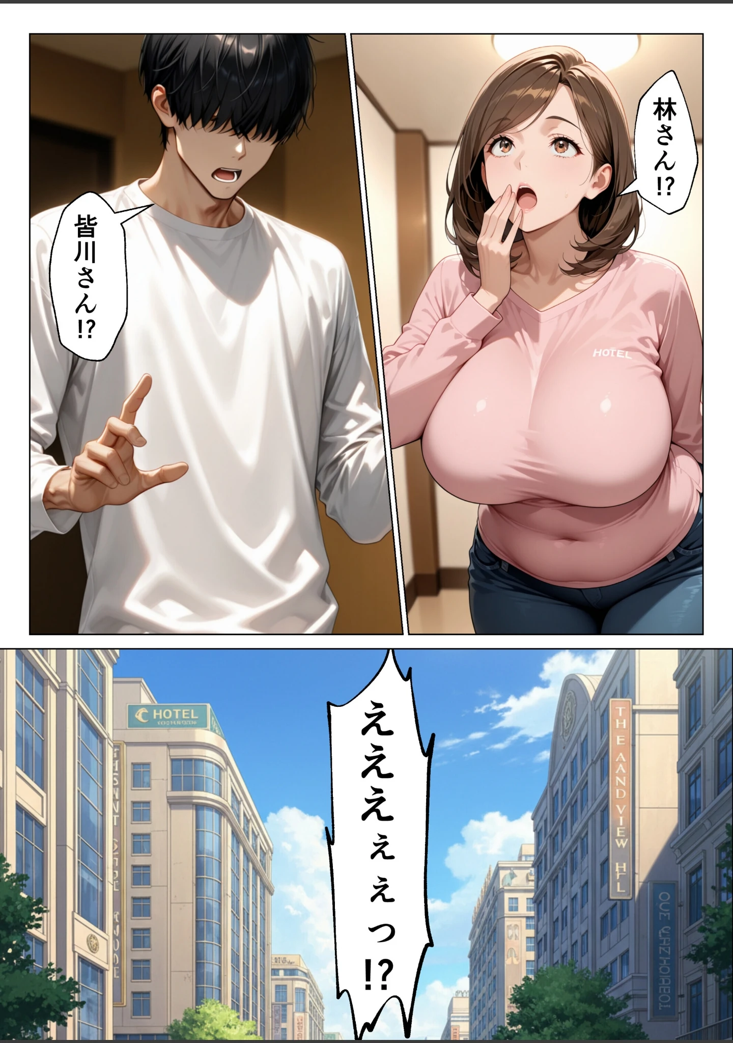 「デリヘル呼んだら隣家の人妻口止め料として無制限でまんこ貸してくれた話【モザイク版】」（りんごパイ） 試し読み 10ページ目