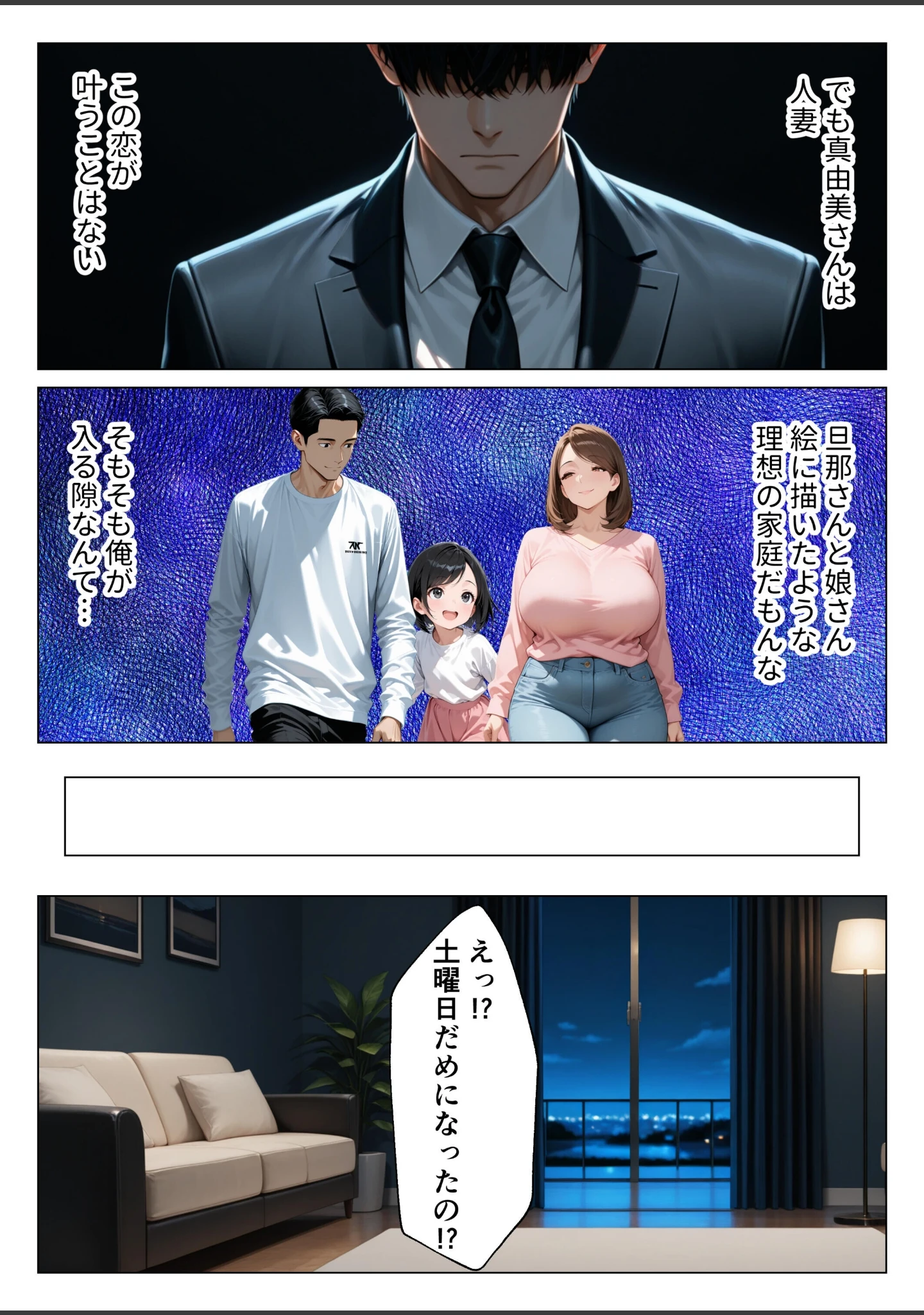 「デリヘル呼んだら隣家の人妻口止め料として無制限でまんこ貸してくれた話【モザイク版】」（りんごパイ） 試し読み 5ページ目