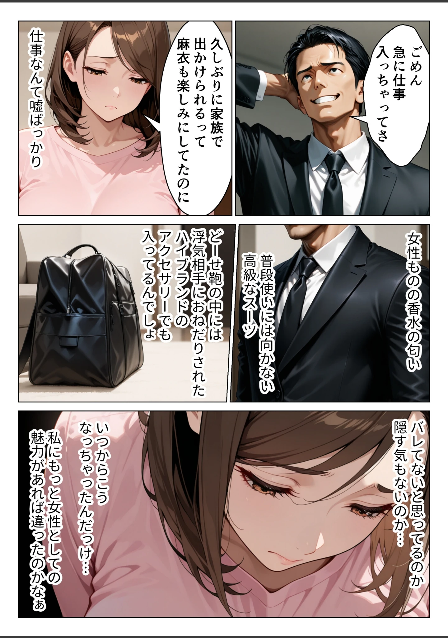 「デリヘル呼んだら隣家の人妻口止め料として無制限でまんこ貸してくれた話【モザイク版】」（りんごパイ） 試し読み 6ページ目