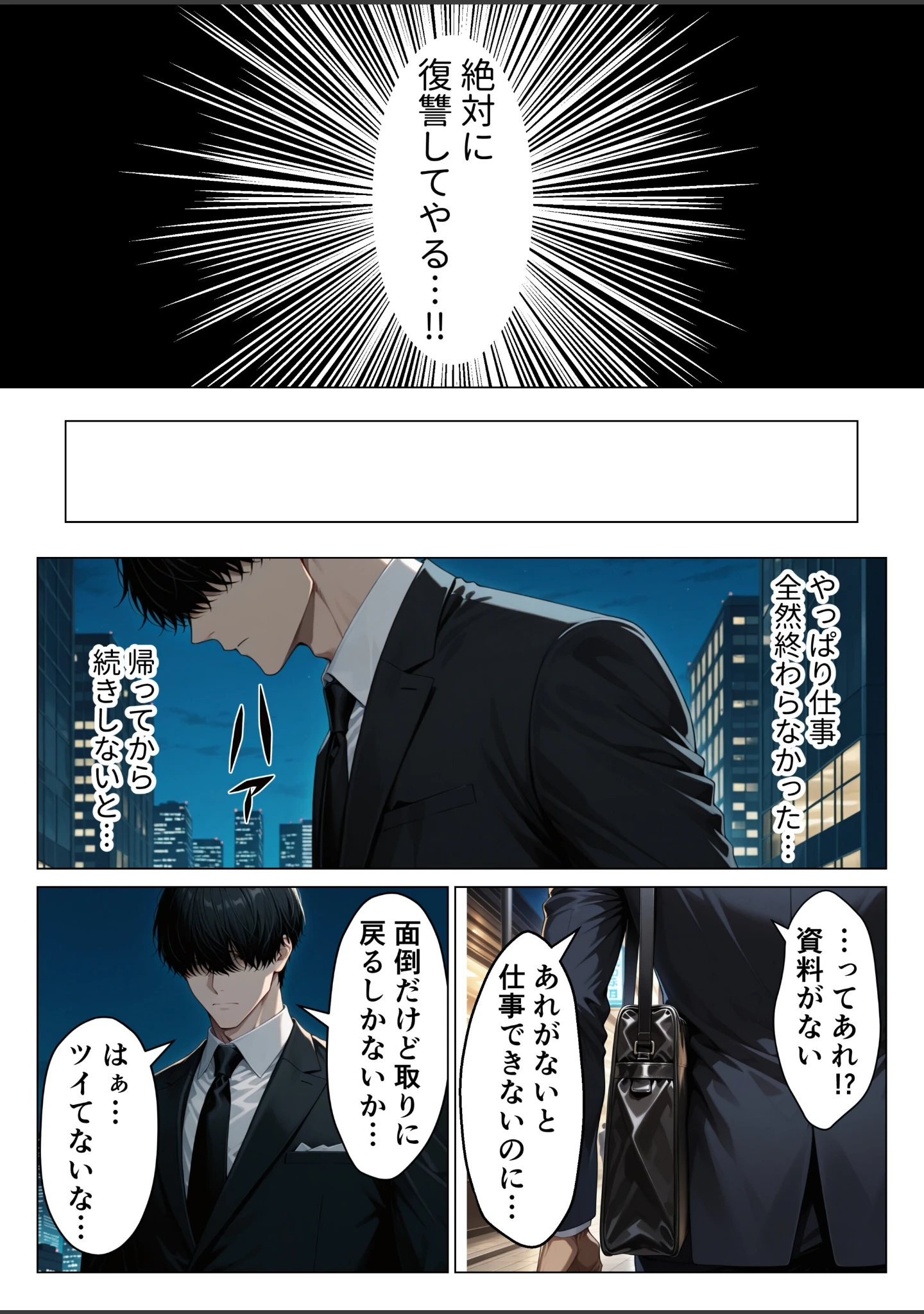 「パワハラ人妻上司を俺のデカチンで完堕ちさせたら見られて興奮する変態痴女になった話【モザイク版】」（りんごパイ） 試し読み 6ページ目