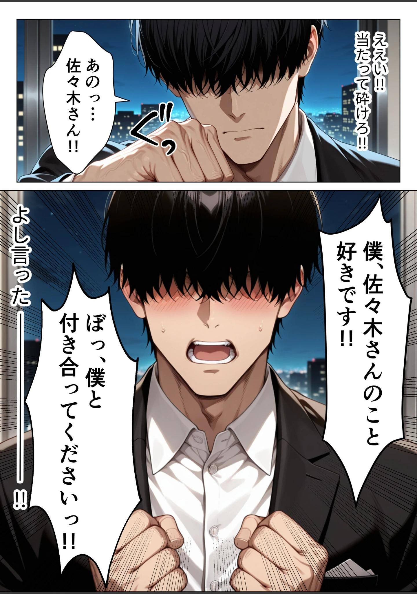 「男嫌いのクール女上司を僕のものにするために生ハメセックスで何度も絶頂させる話【モザイク版】」（りんごパイ） 試し読み 9ページ目