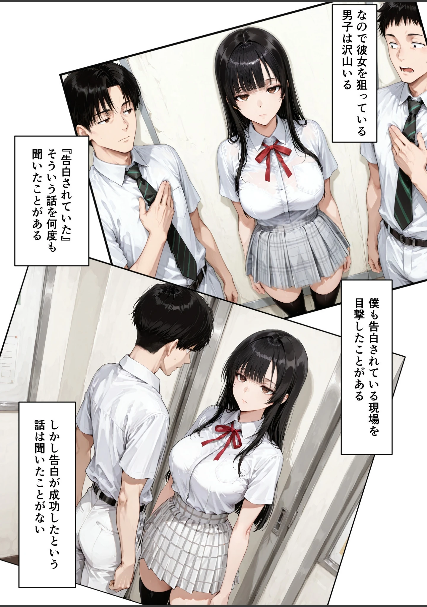 「仲良くなった水泳部のあの子が…【モザイク版】」（白星灯） 試し読み 11ページ目
